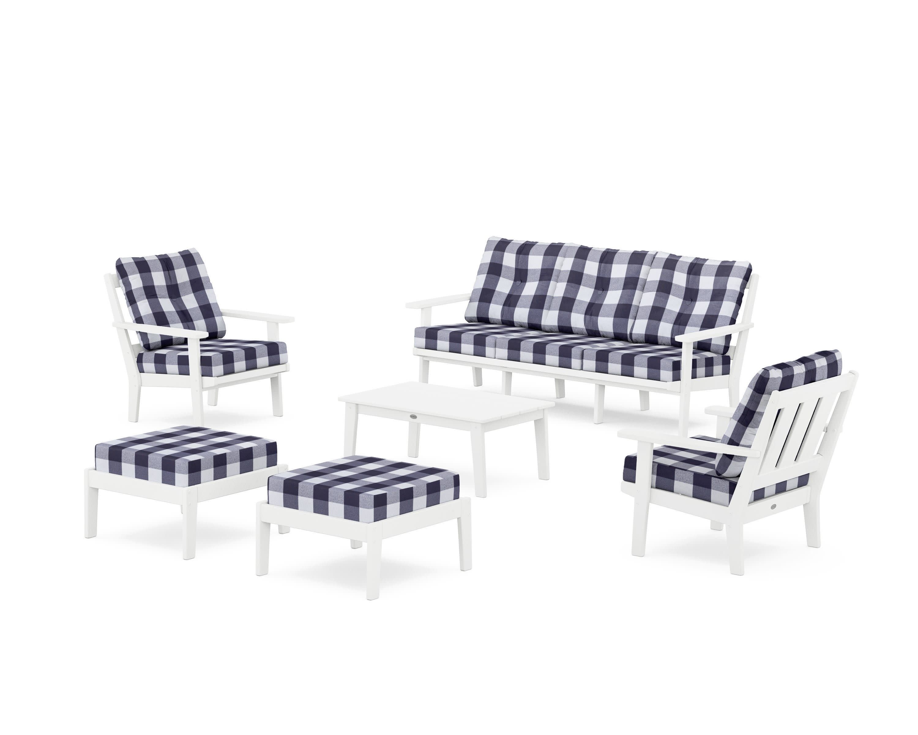 Oxford 6-Piece Lounge Sofa Set - Image 39