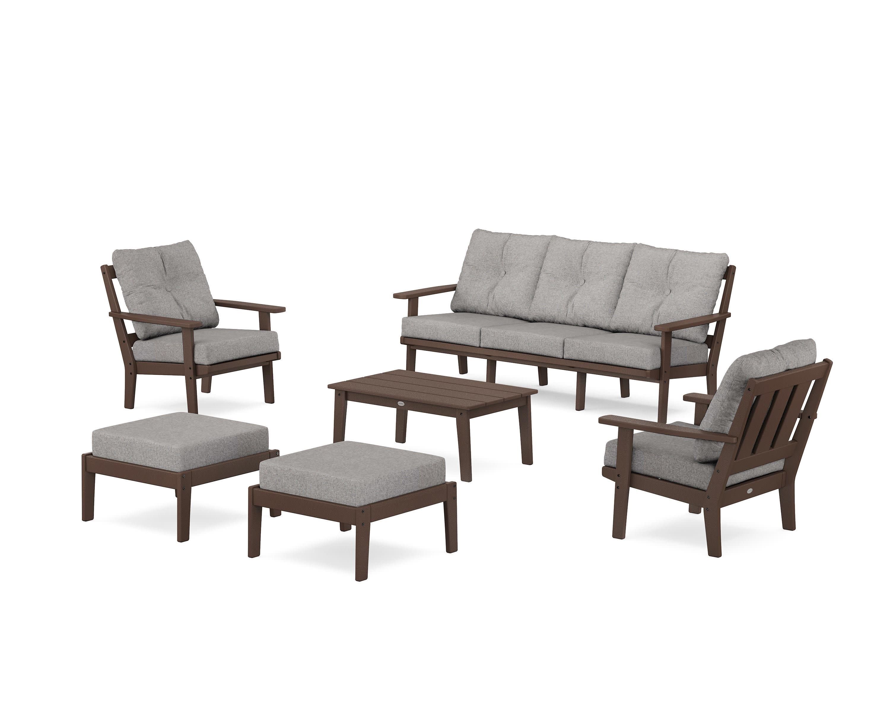 Oxford 6-Piece Lounge Sofa Set - Image 46