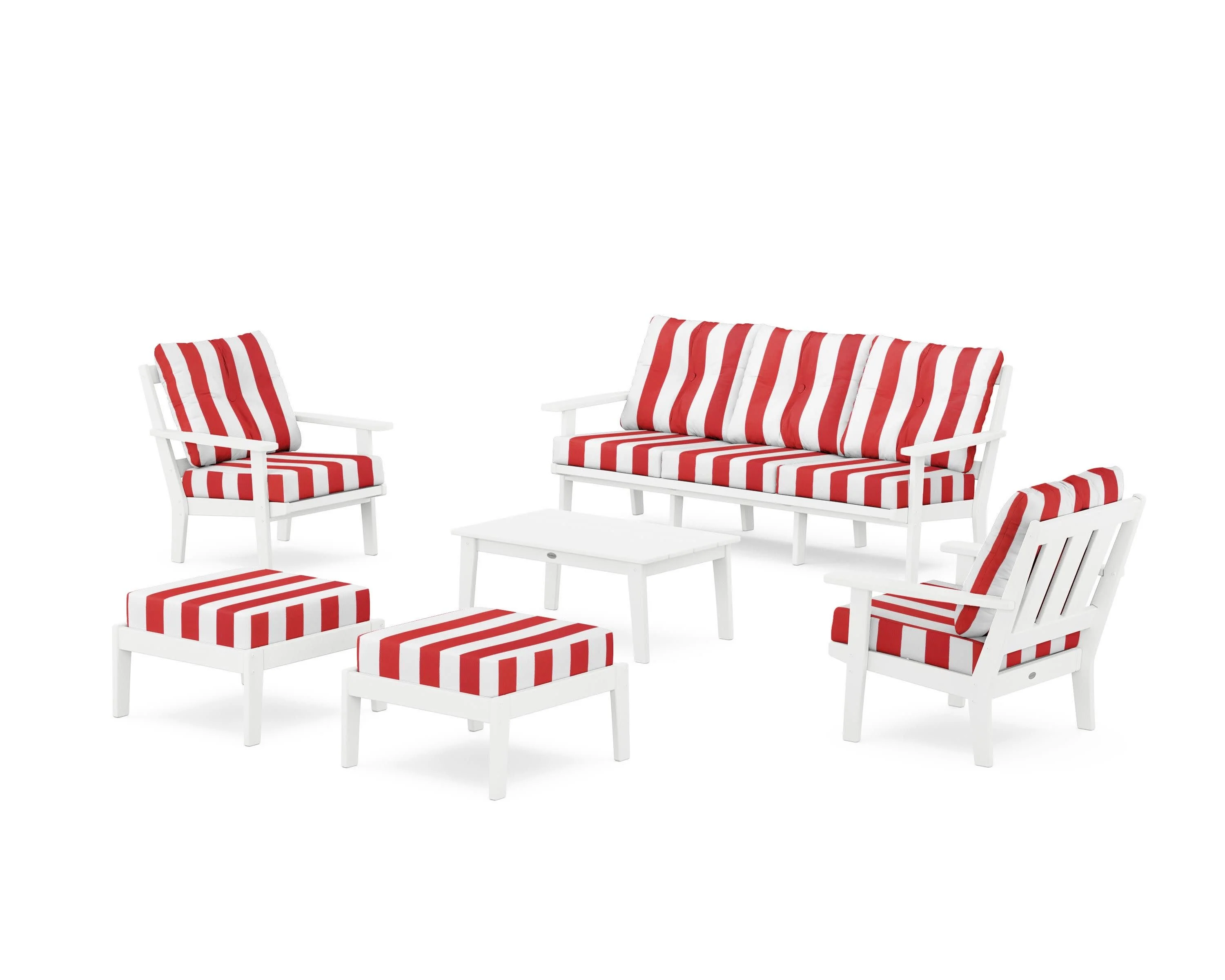 Oxford 6-Piece Lounge Sofa Set - Image 47
