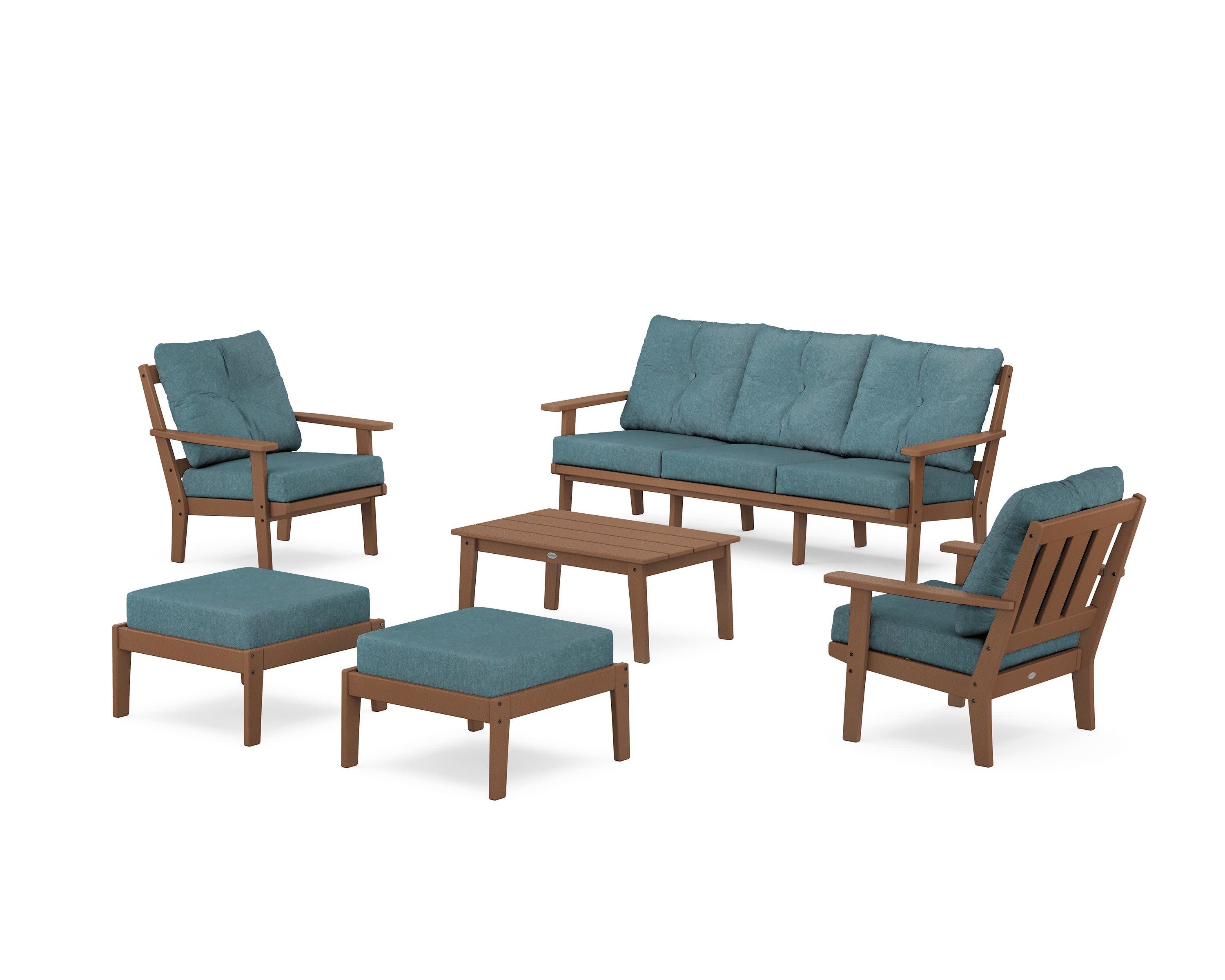 Oxford 6-Piece Lounge Sofa Set - Image 50