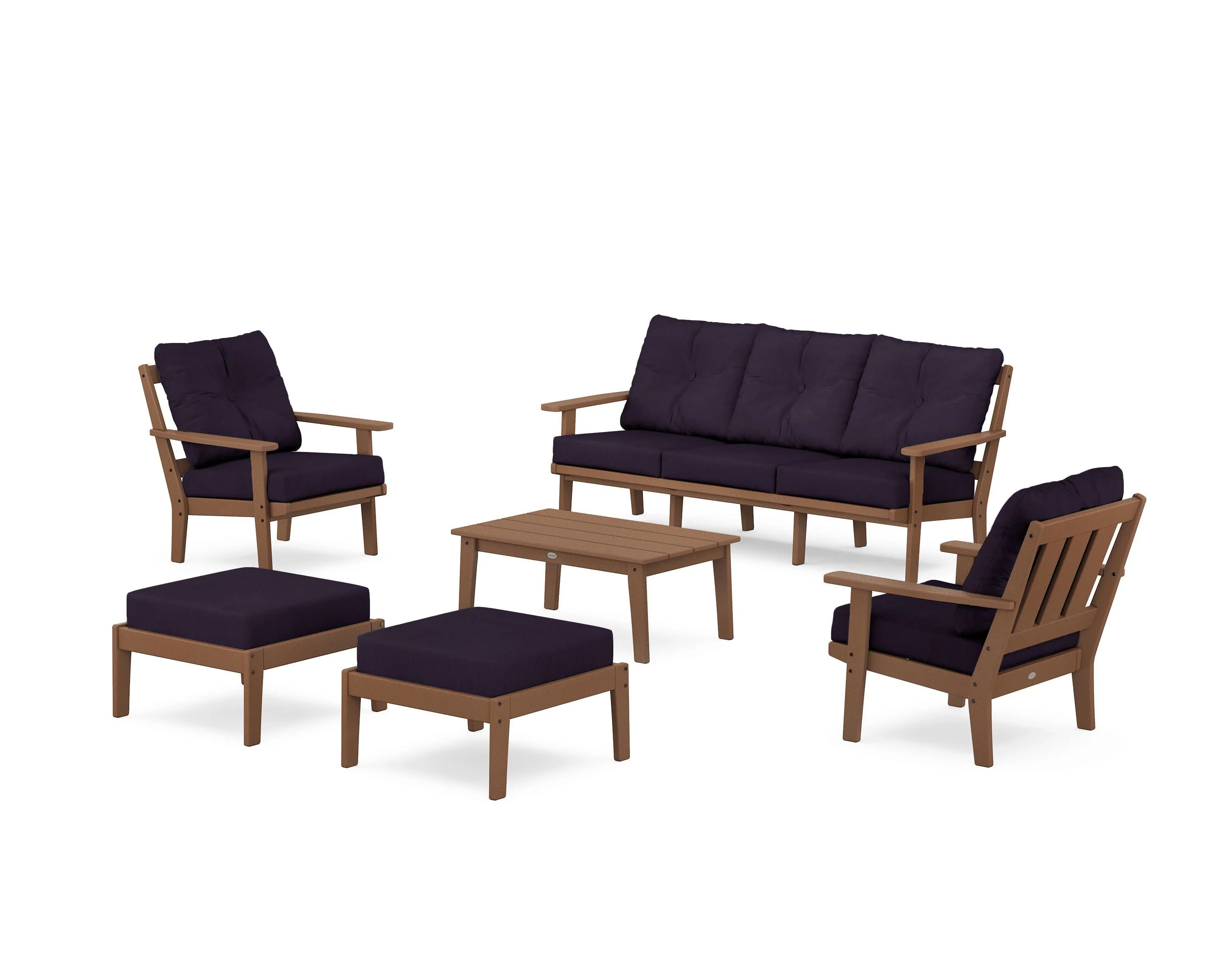 Oxford 6-Piece Lounge Sofa Set - Image 66