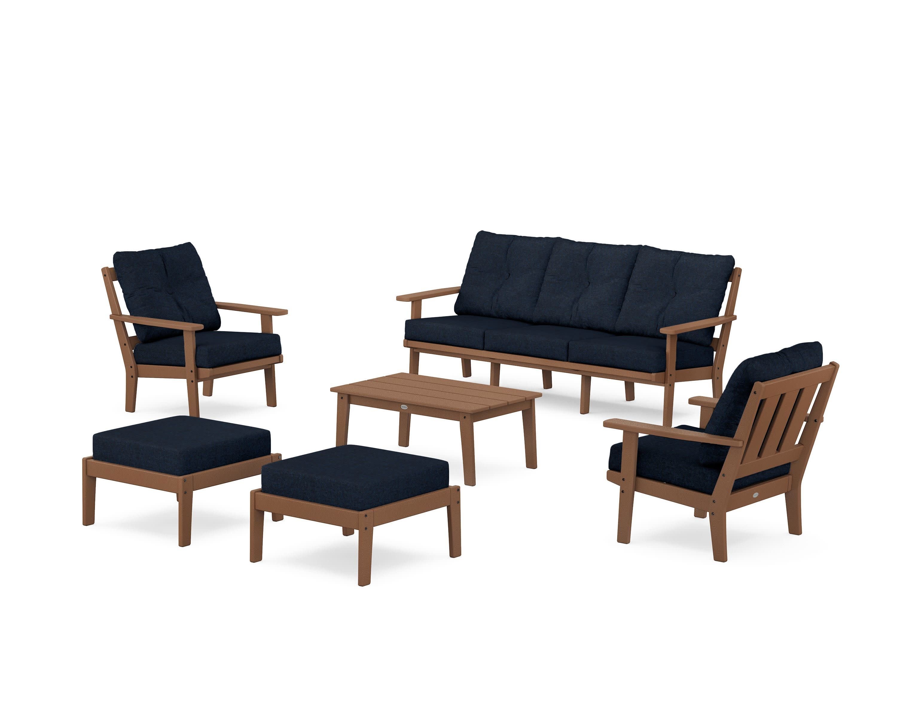 Oxford 6-Piece Lounge Sofa Set - Image 67
