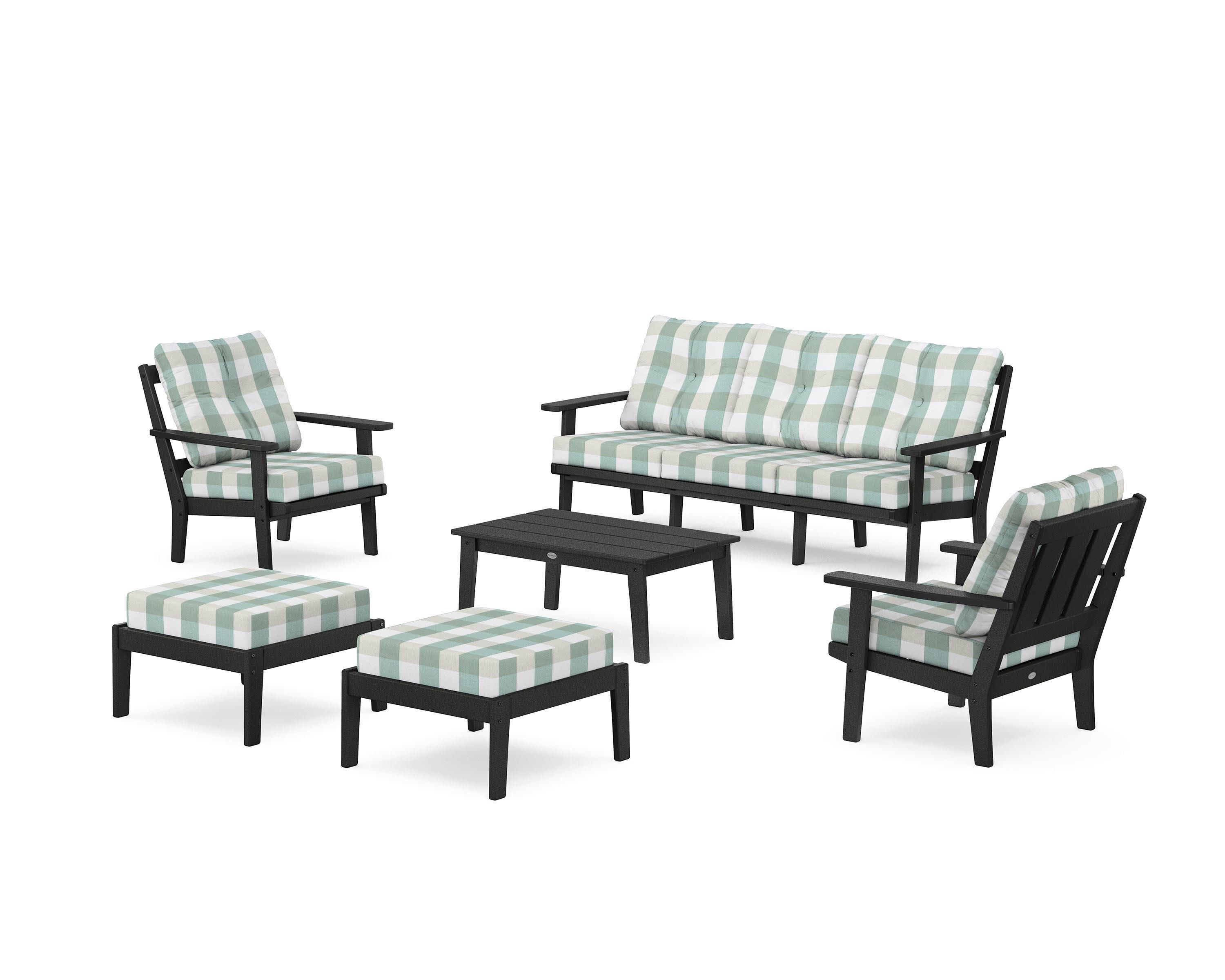 Oxford 6-Piece Lounge Sofa Set - Image 7