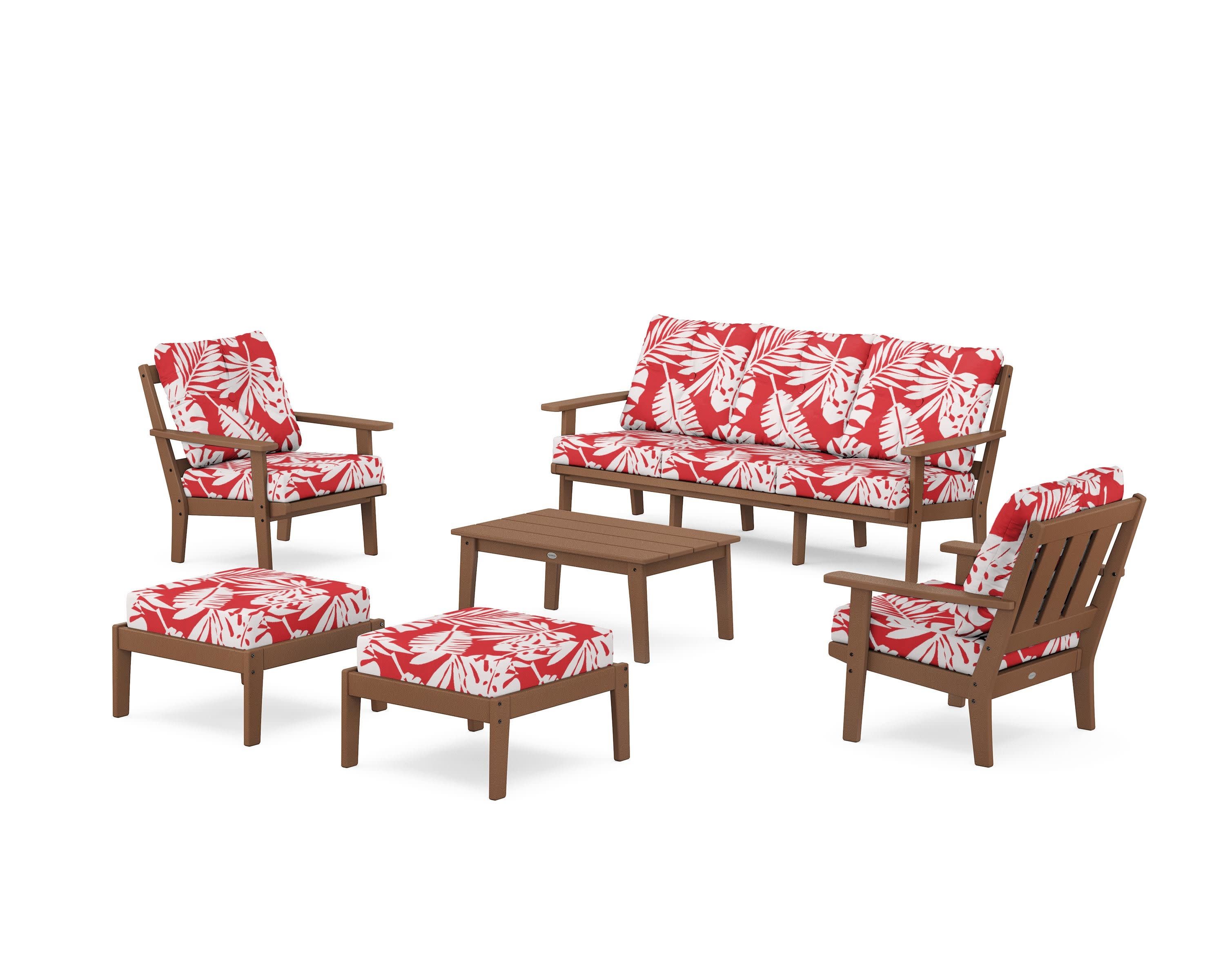 Oxford 6-Piece Lounge Sofa Set - Image 9