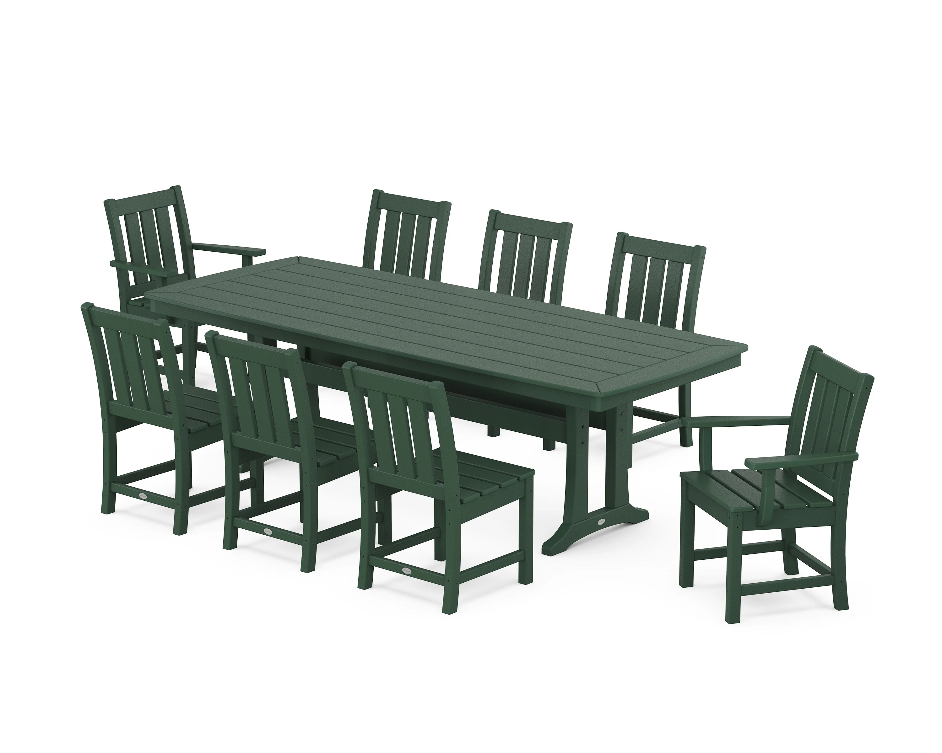 Oxford 9-Piece Dining Set with Trestle Legs - Image 6