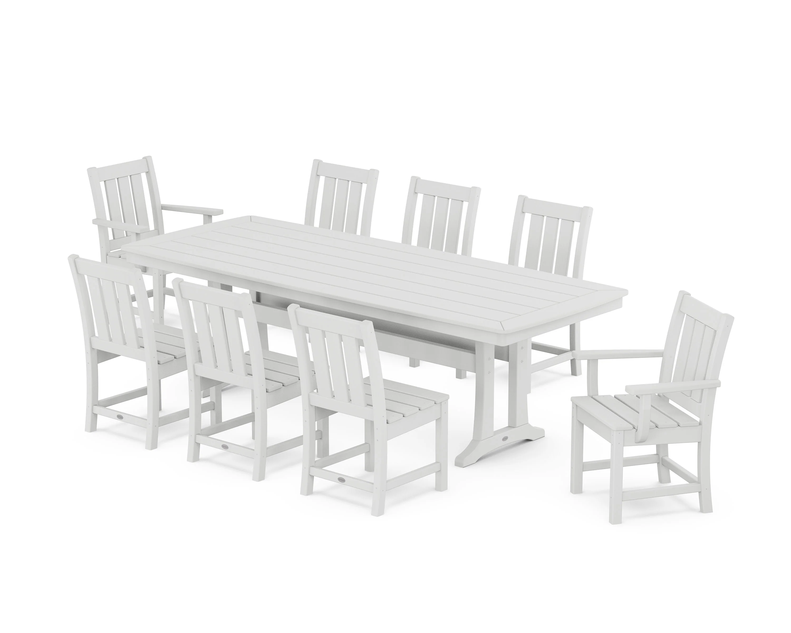Oxford 9-Piece Dining Set with Trestle Legs - Image 9