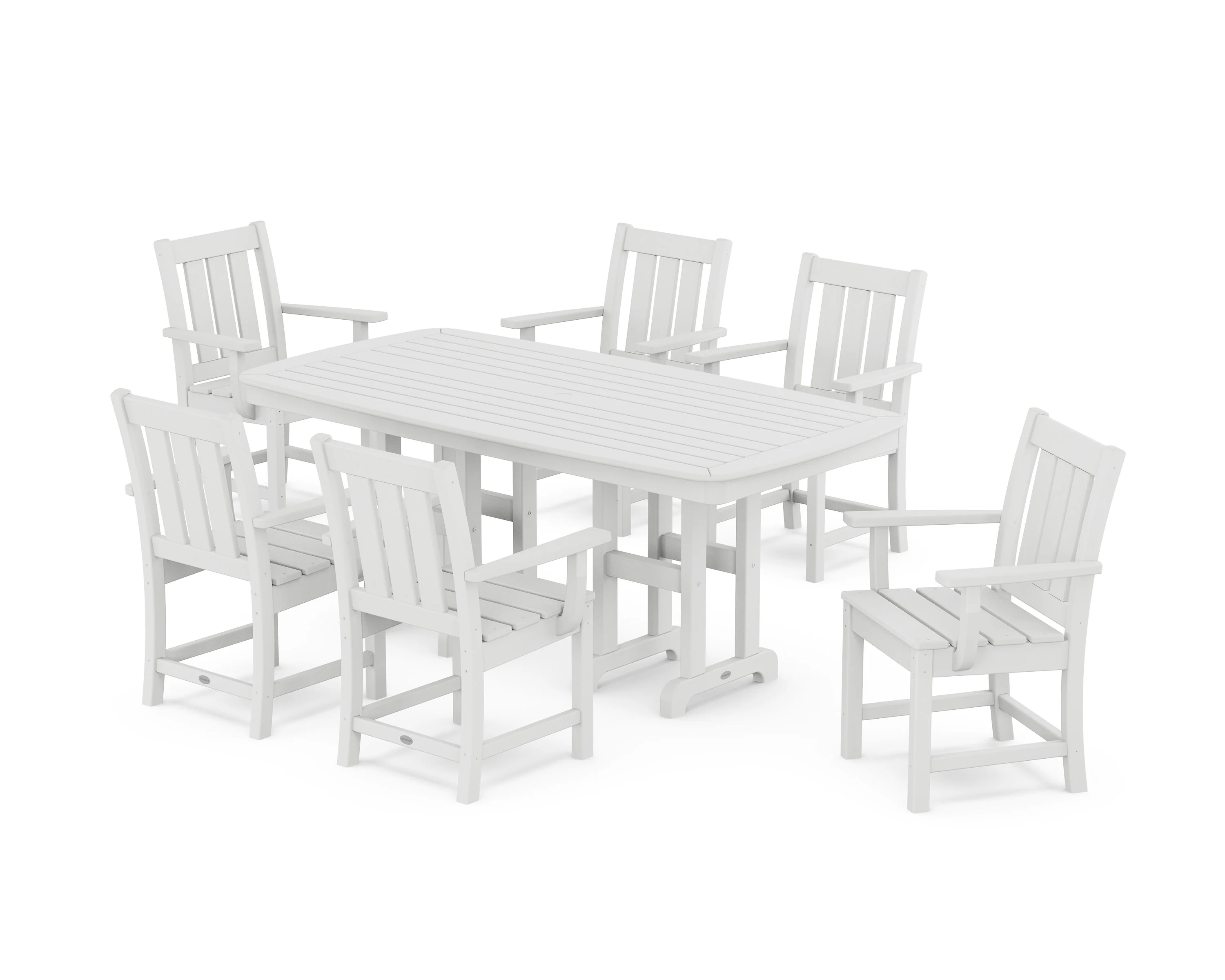Oxford Arm Chair 7-Piece Dining Set - Image 9