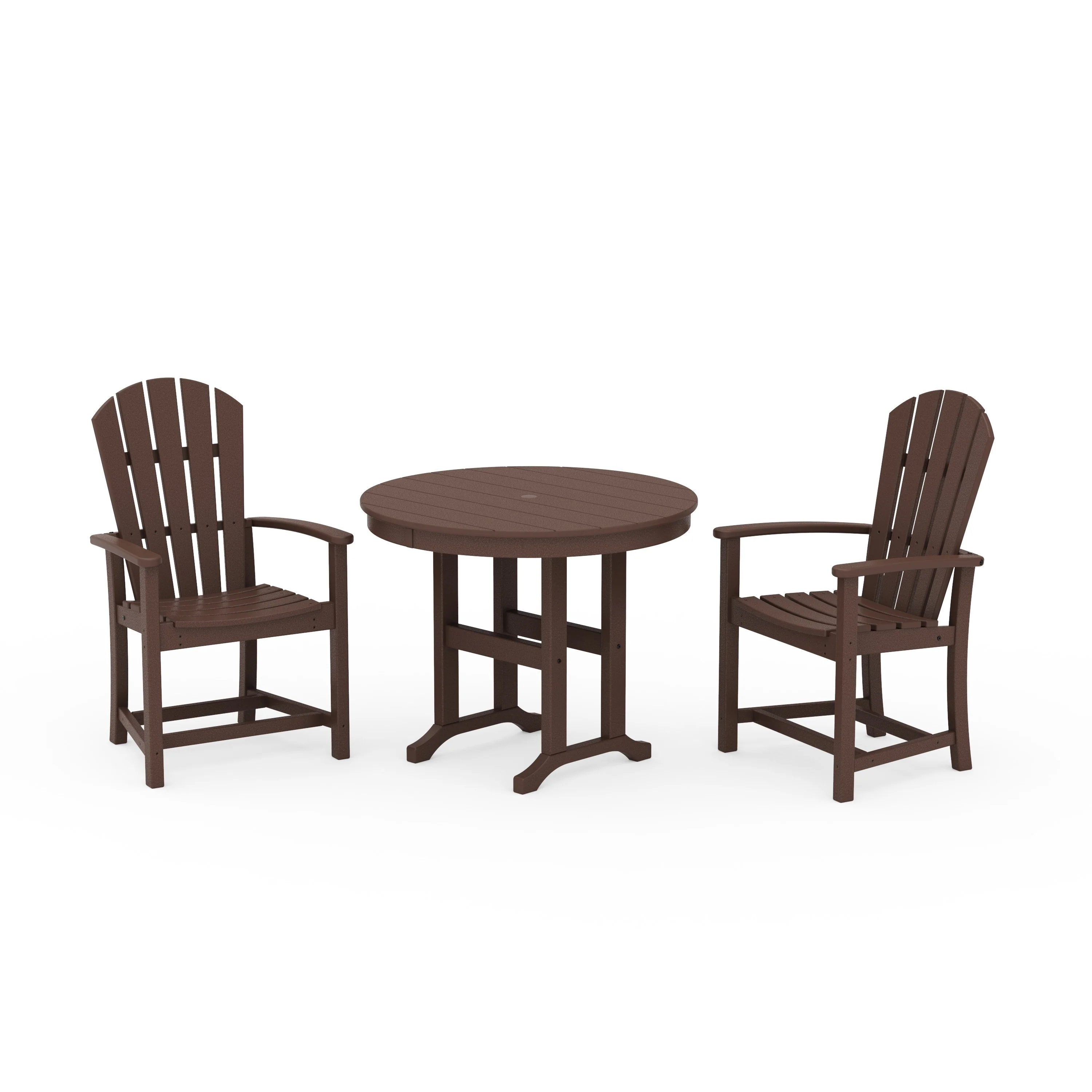 Palm Coast 3-Piece Round Farmhouse Dining Set - Image 13