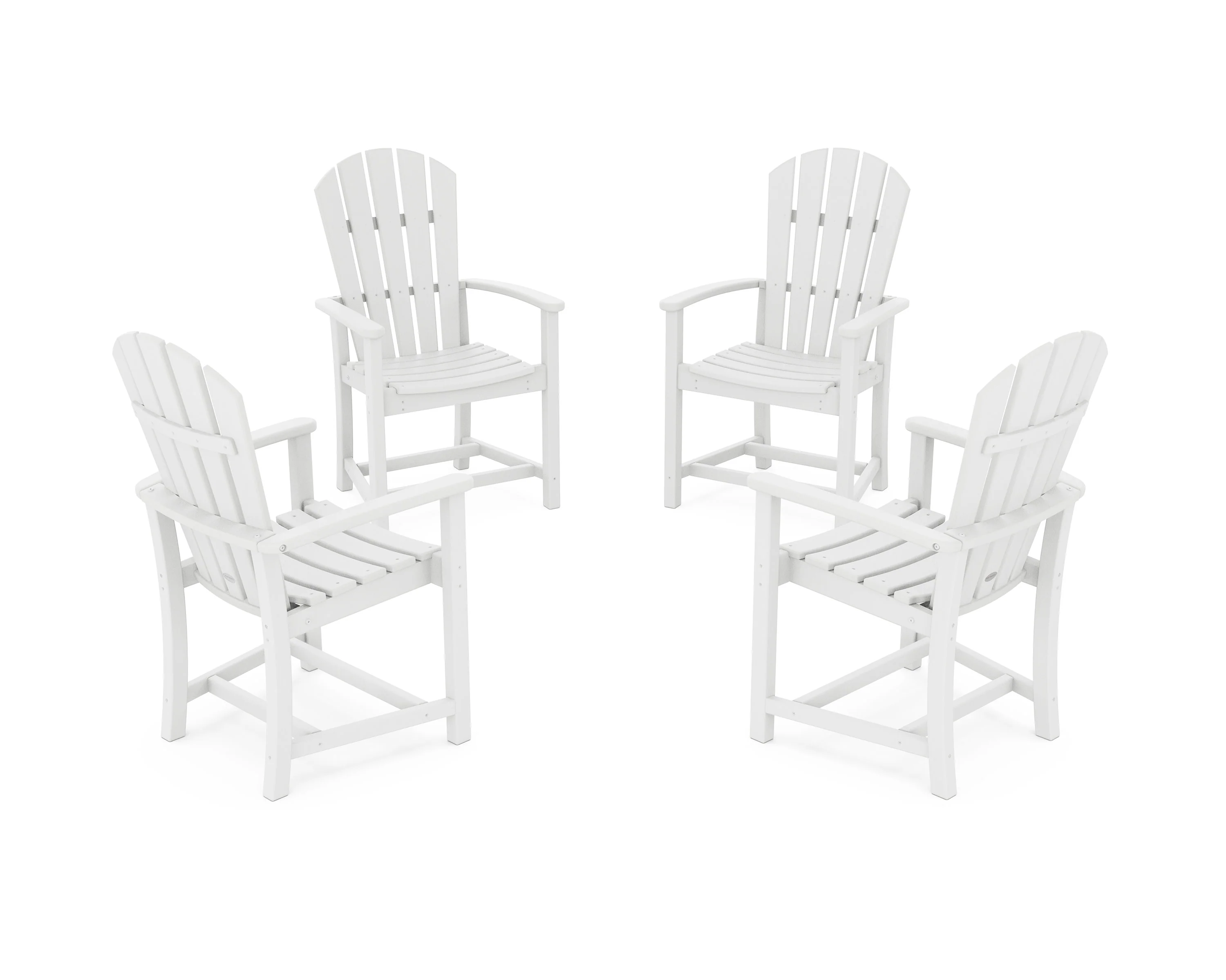Palm Coast 4-Piece Upright Adirondack Conversation Set - Image 3