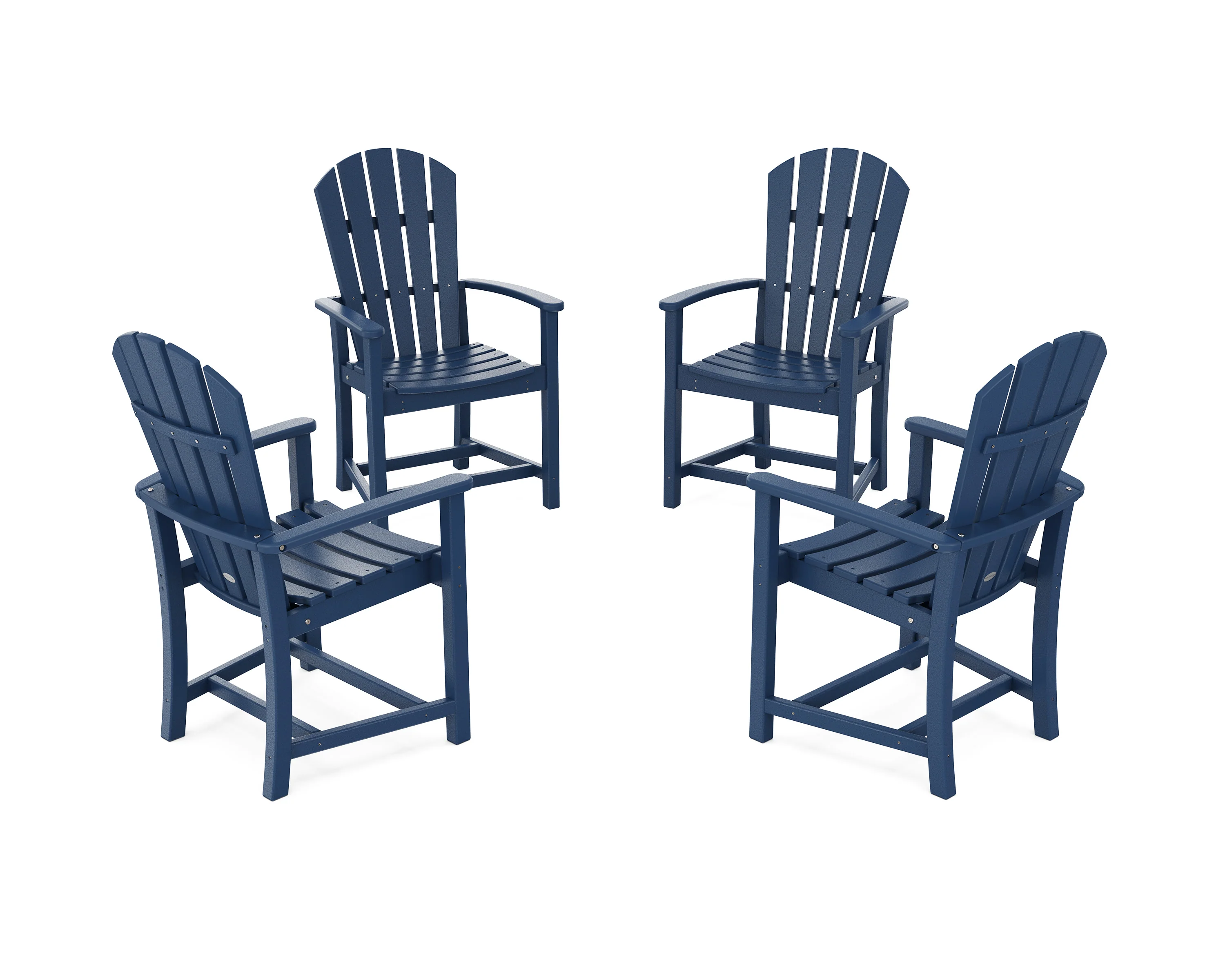 Palm Coast 4-Piece Upright Adirondack Conversation Set - Image 5