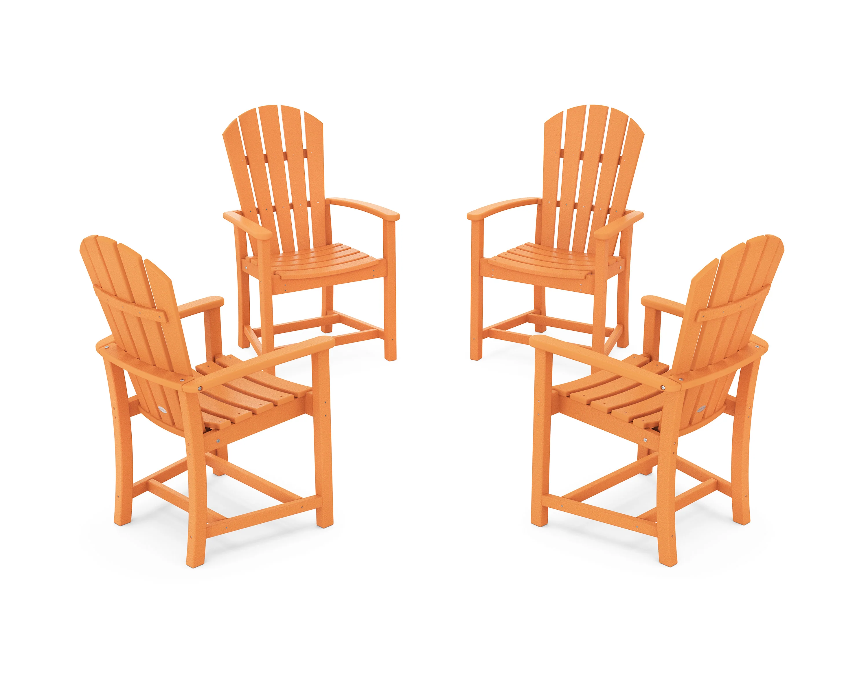 Palm Coast 4-Piece Upright Adirondack Conversation Set - Image 7