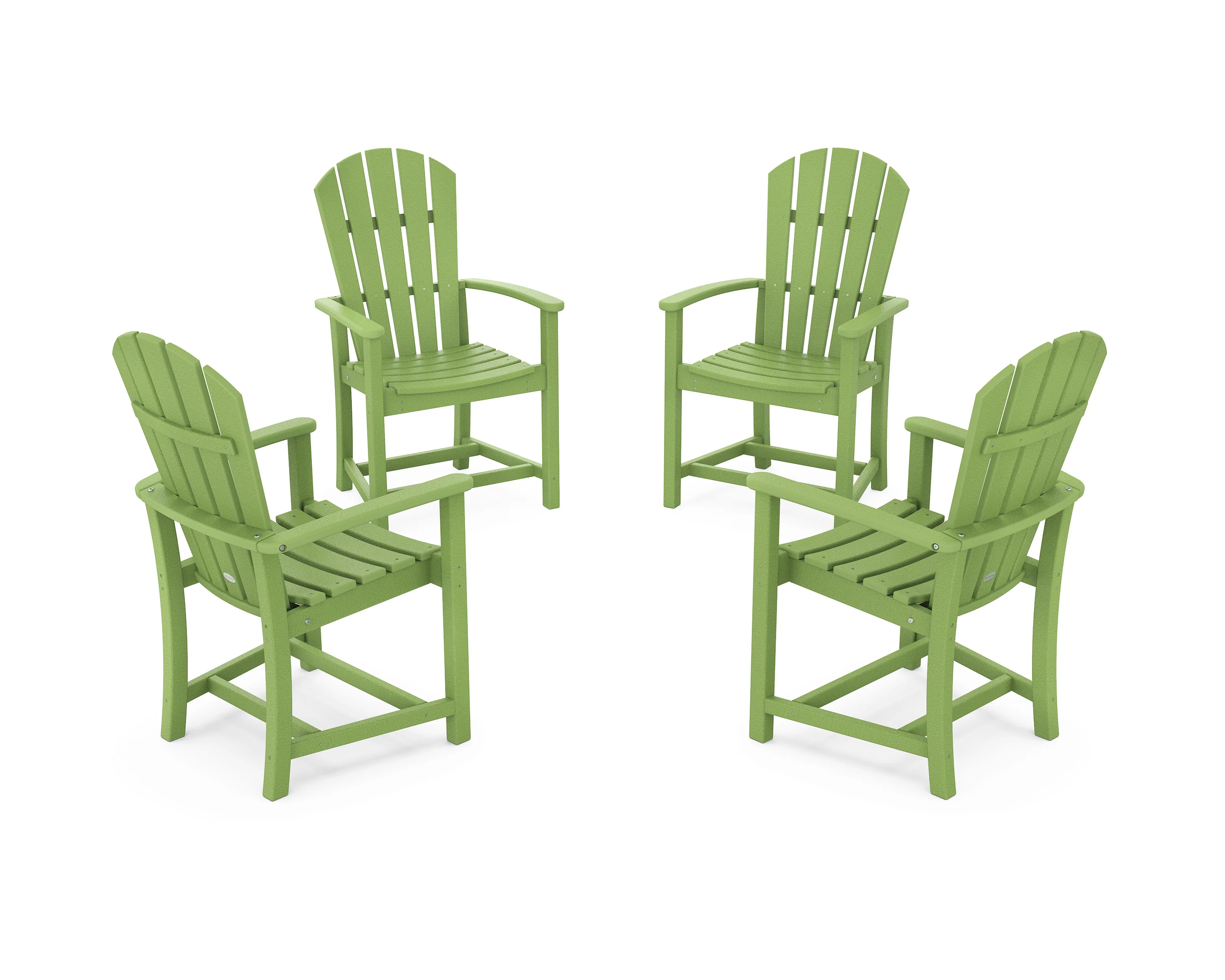 Palm Coast 4-Piece Upright Adirondack Conversation Set - Image 9
