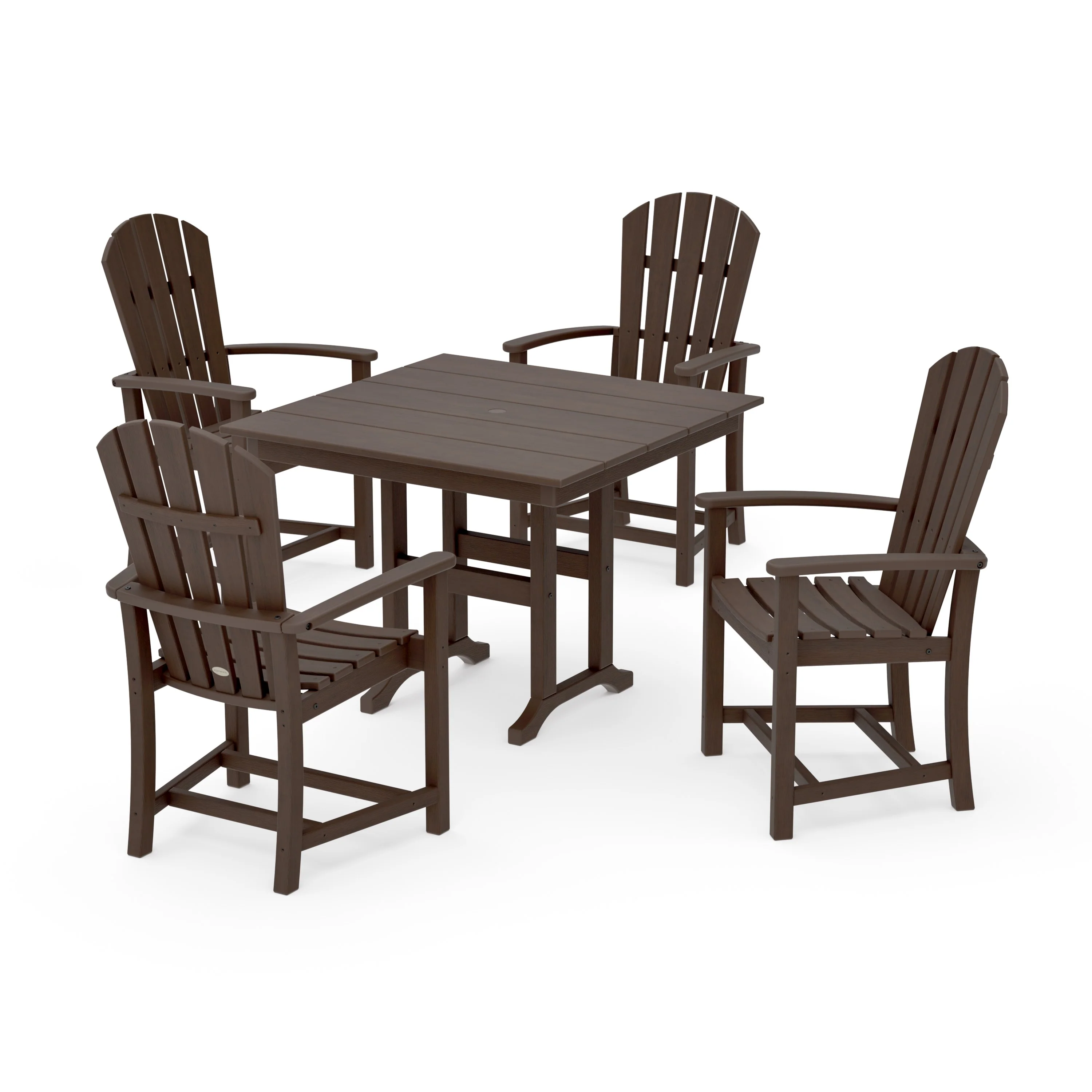 Palm Coast 5-Piece Farmhouse Dining Set - Image 17