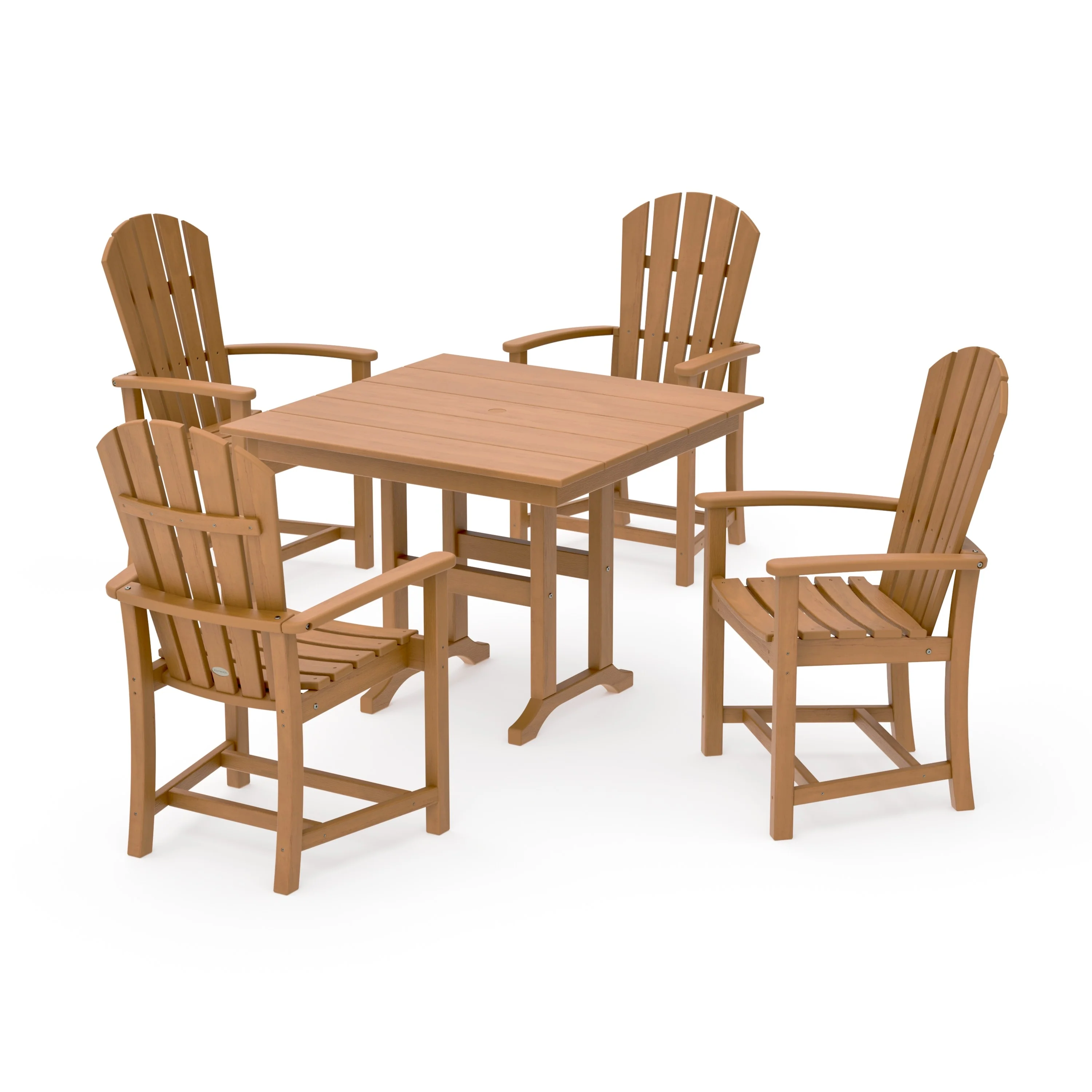 Palm Coast 5-Piece Farmhouse Dining Set - Image 18