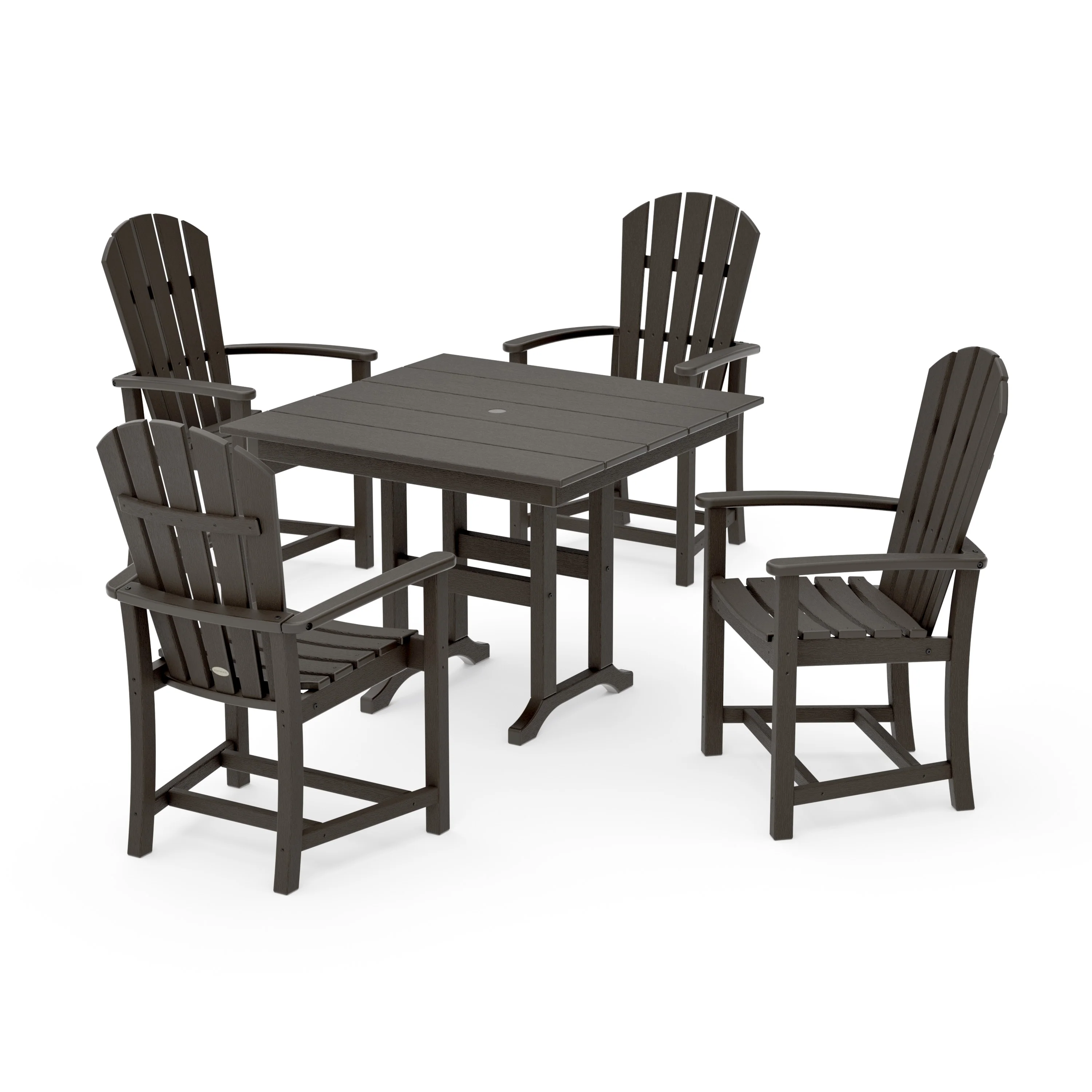 Palm Coast 5-Piece Farmhouse Dining Set - Image 19