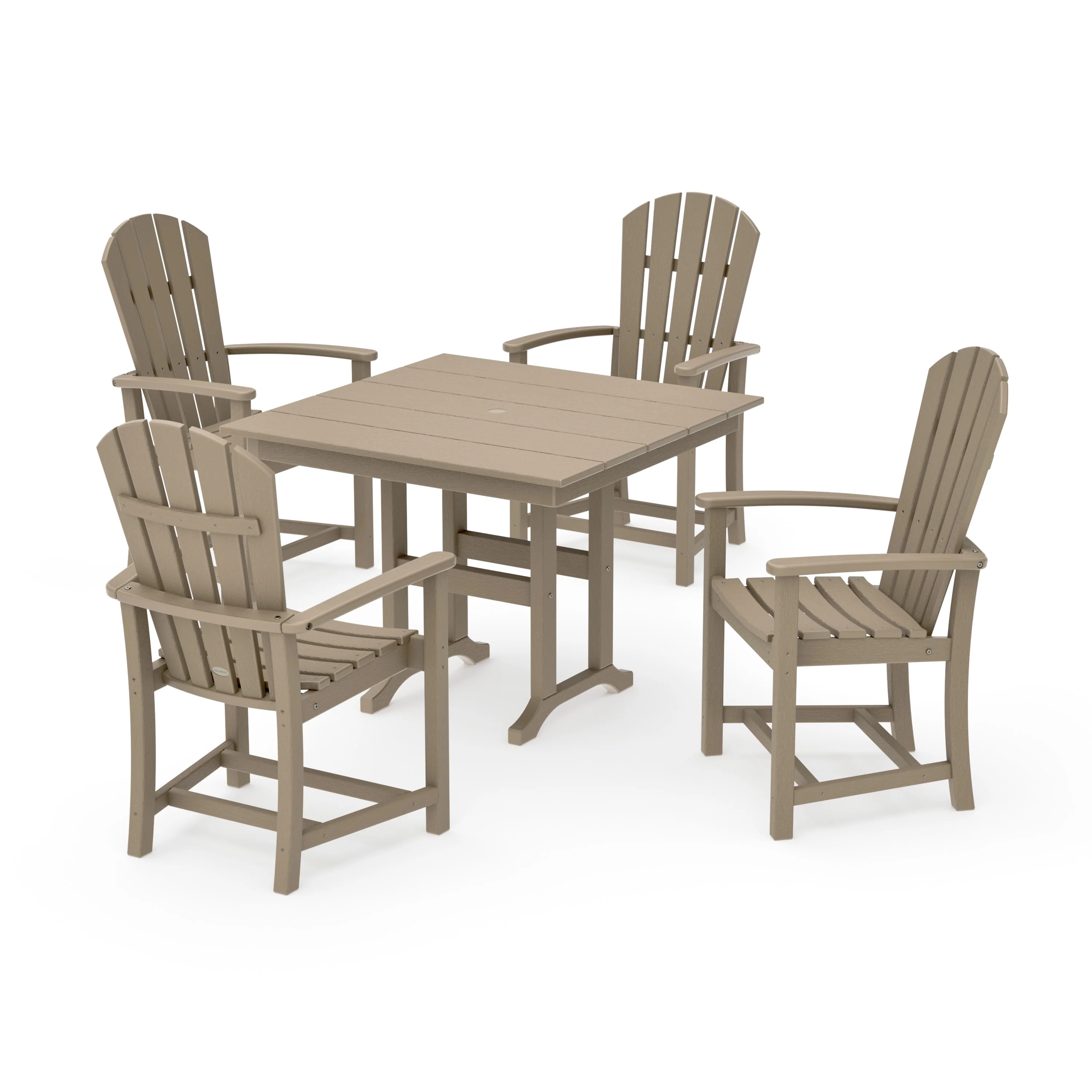 Palm Coast 5-Piece Farmhouse Dining Set - Image 20