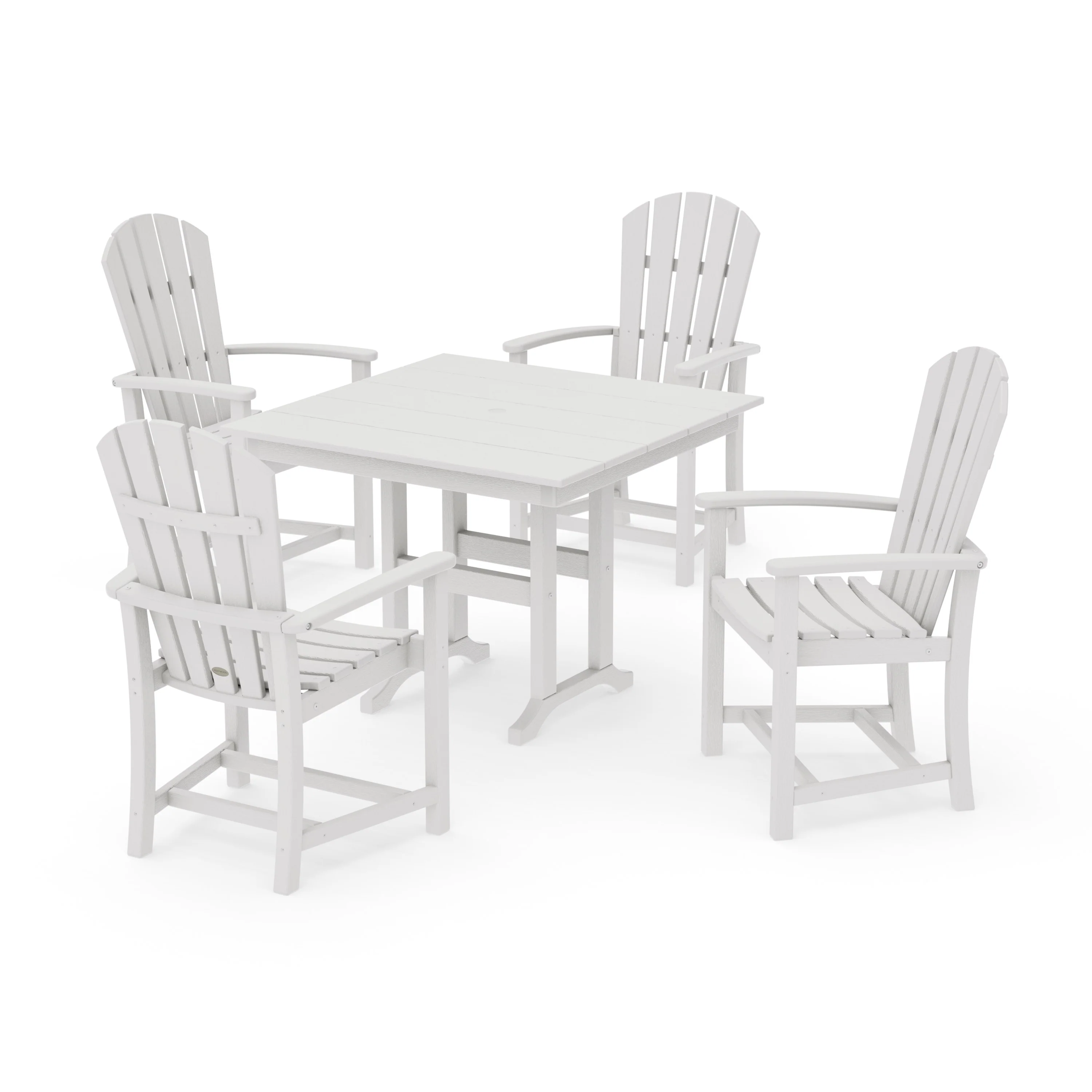 Palm Coast 5-Piece Farmhouse Dining Set - Image 21