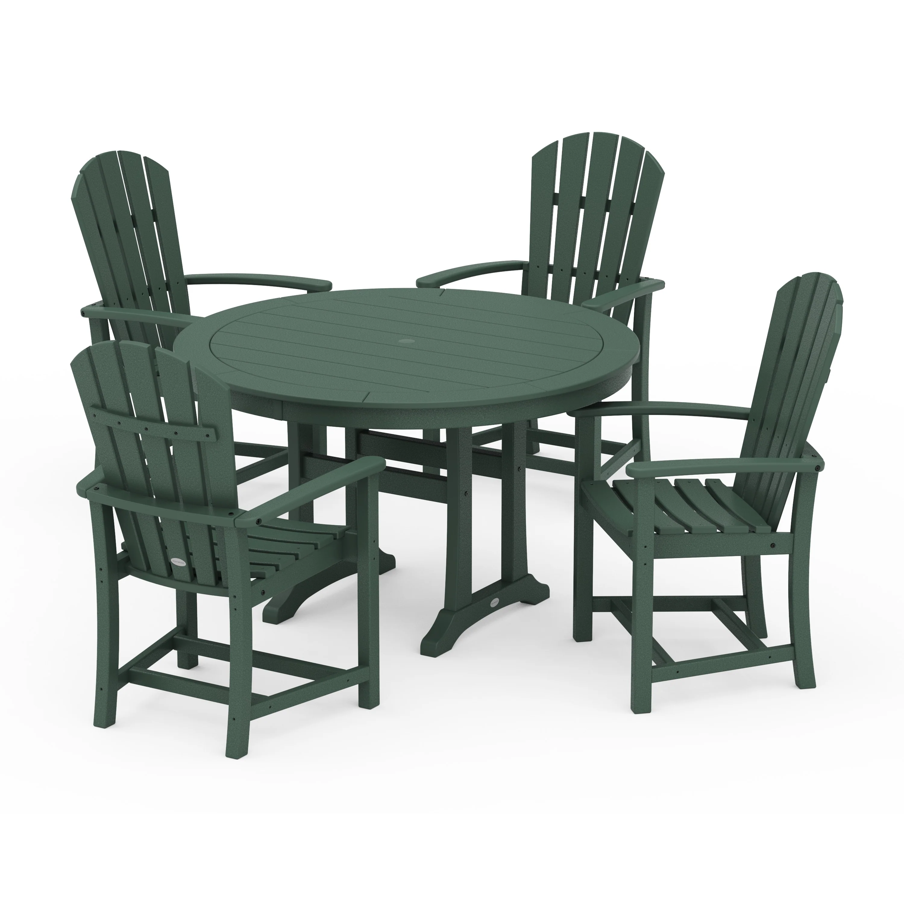 Palm Coast 5-Piece Round Dining Set - Image 10