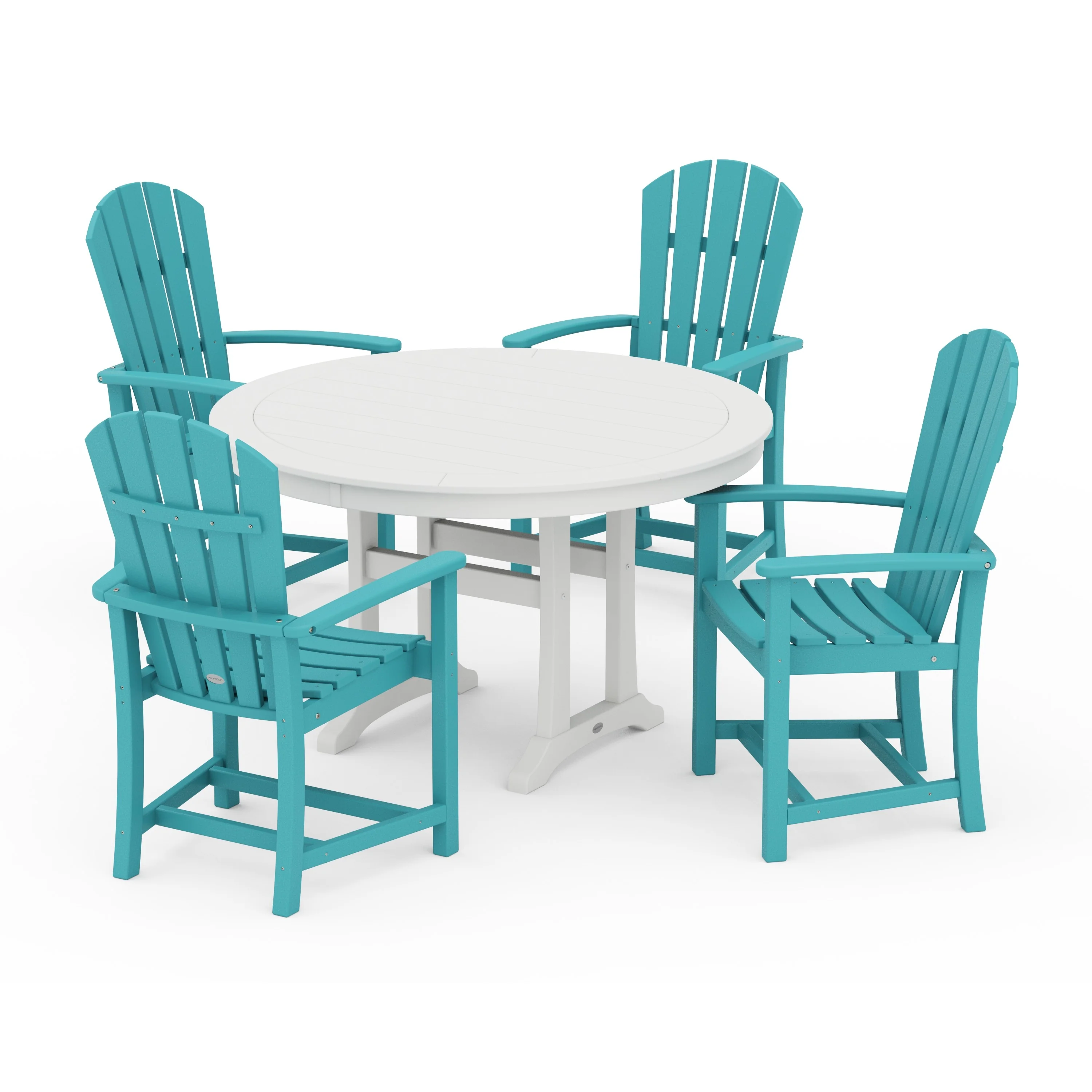 Palm Coast 5-Piece Round Dining Set - Image 12