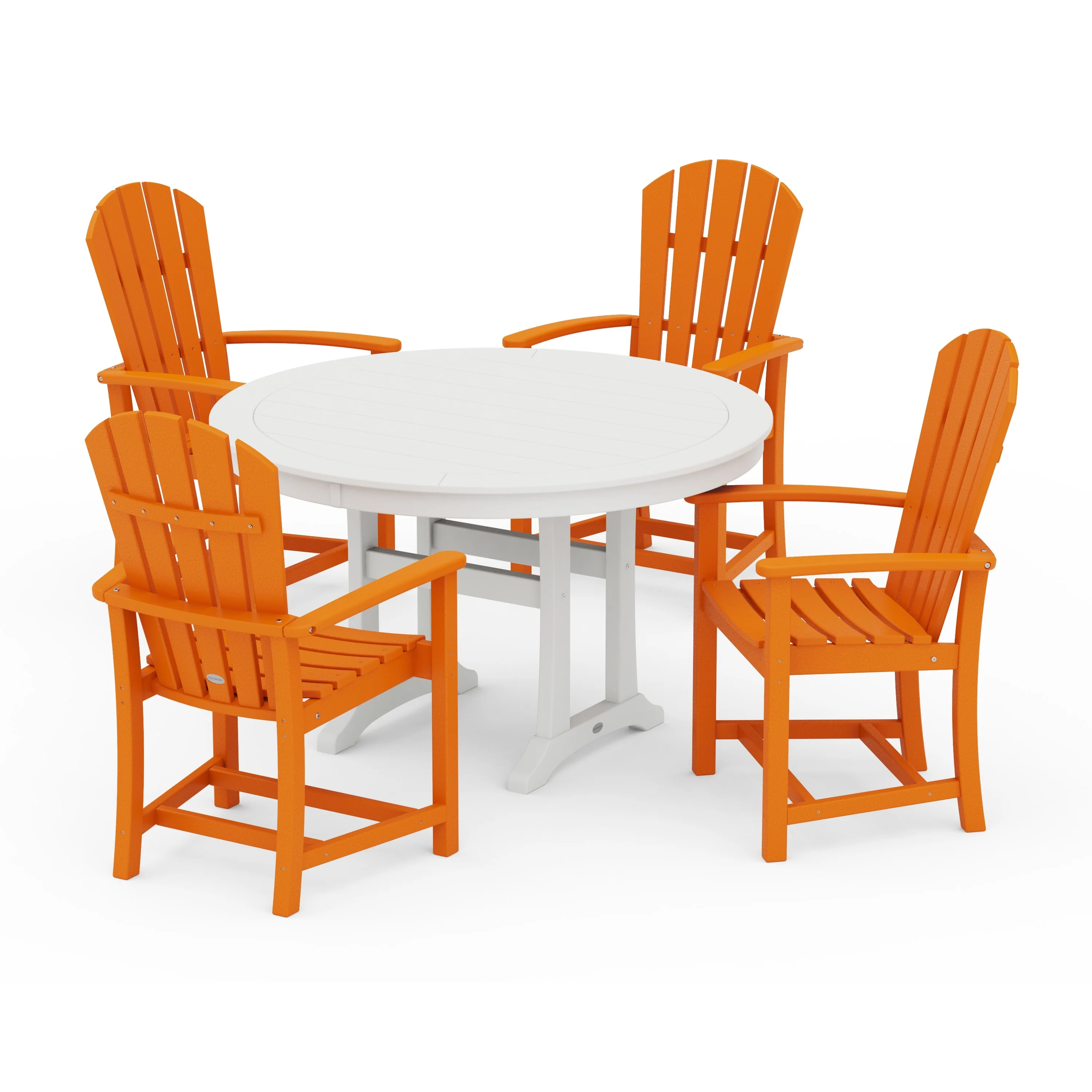 Palm Coast 5-Piece Round Dining Set - Image 14