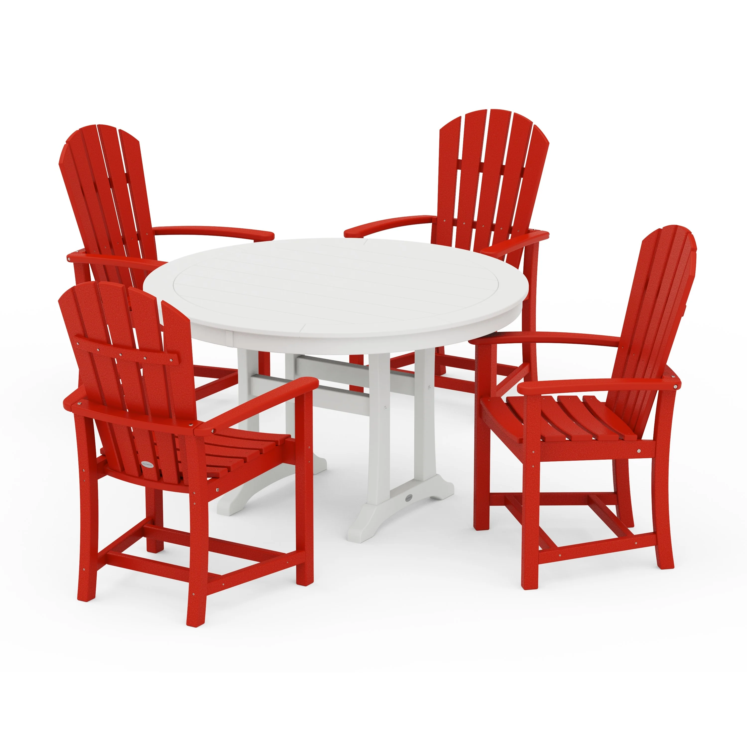 Palm Coast 5-Piece Round Dining Set - Image 16