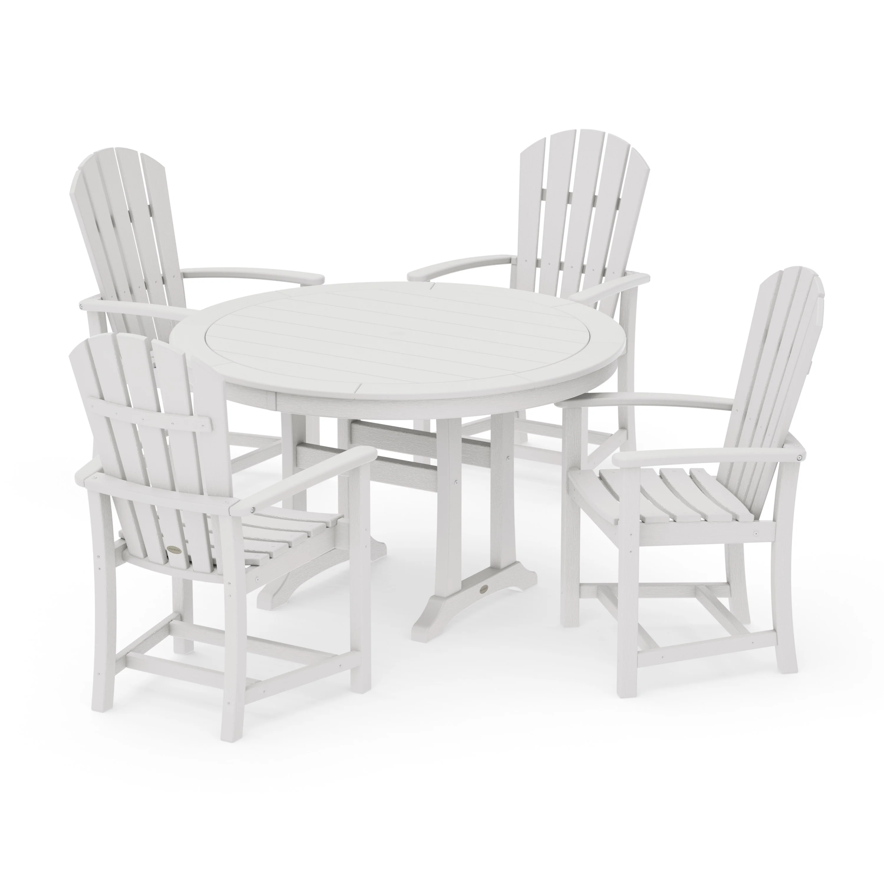 Palm Coast 5-Piece Round Dining Set - Image 22