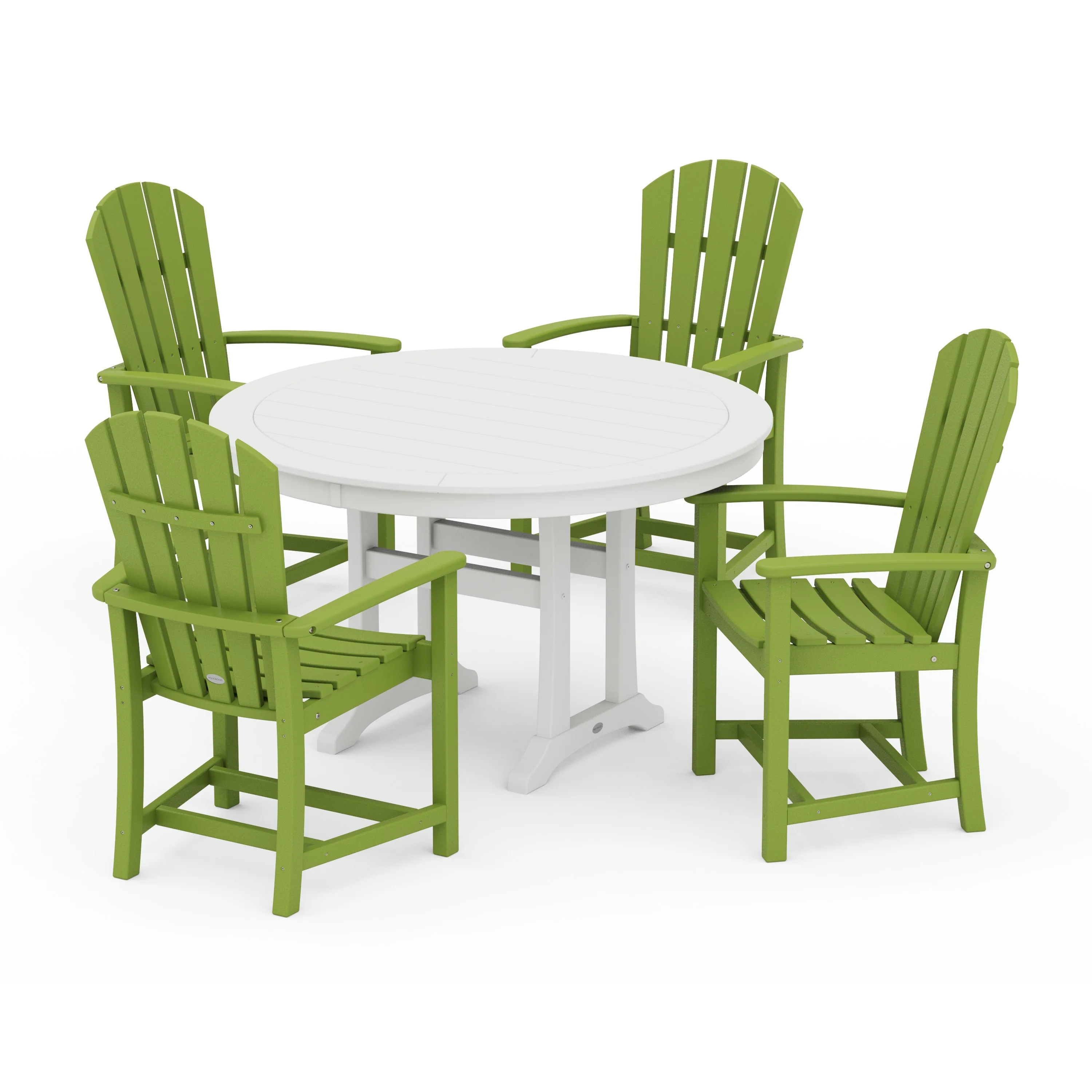 Palm Coast 5-Piece Round Dining Set - Image 5