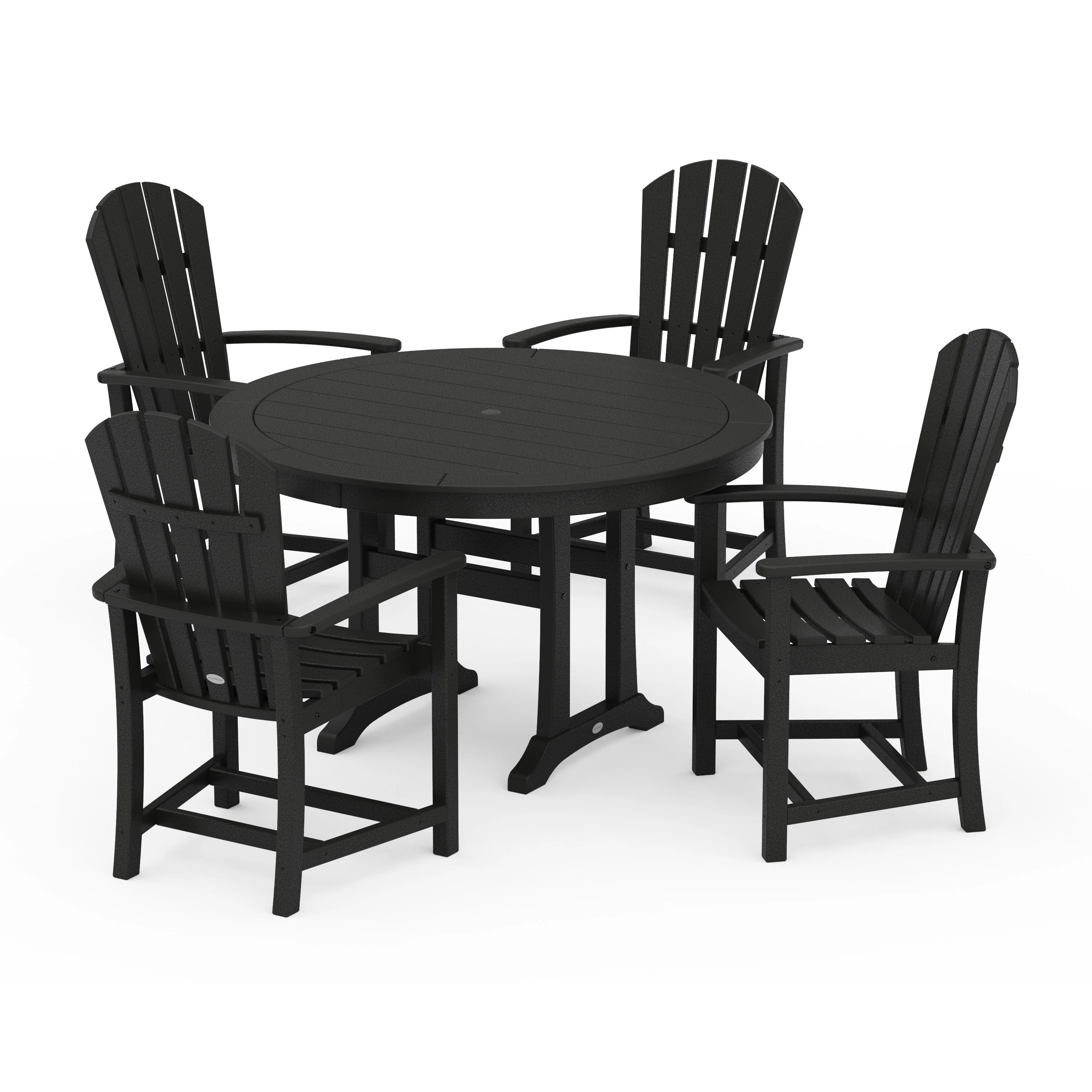Palm Coast 5-Piece Round Dining Set - Image 6