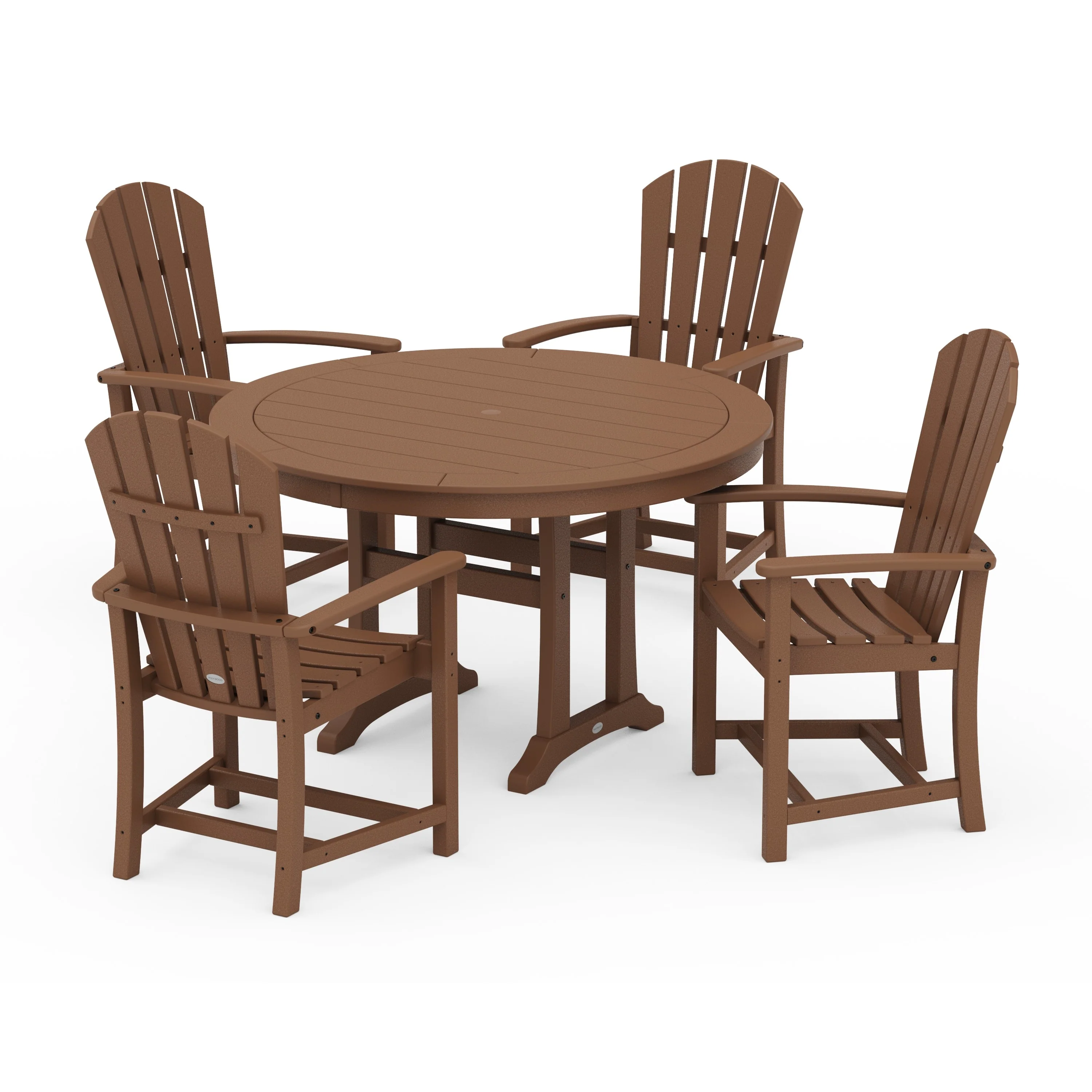 Palm Coast 5-Piece Round Dining Set - Image 8