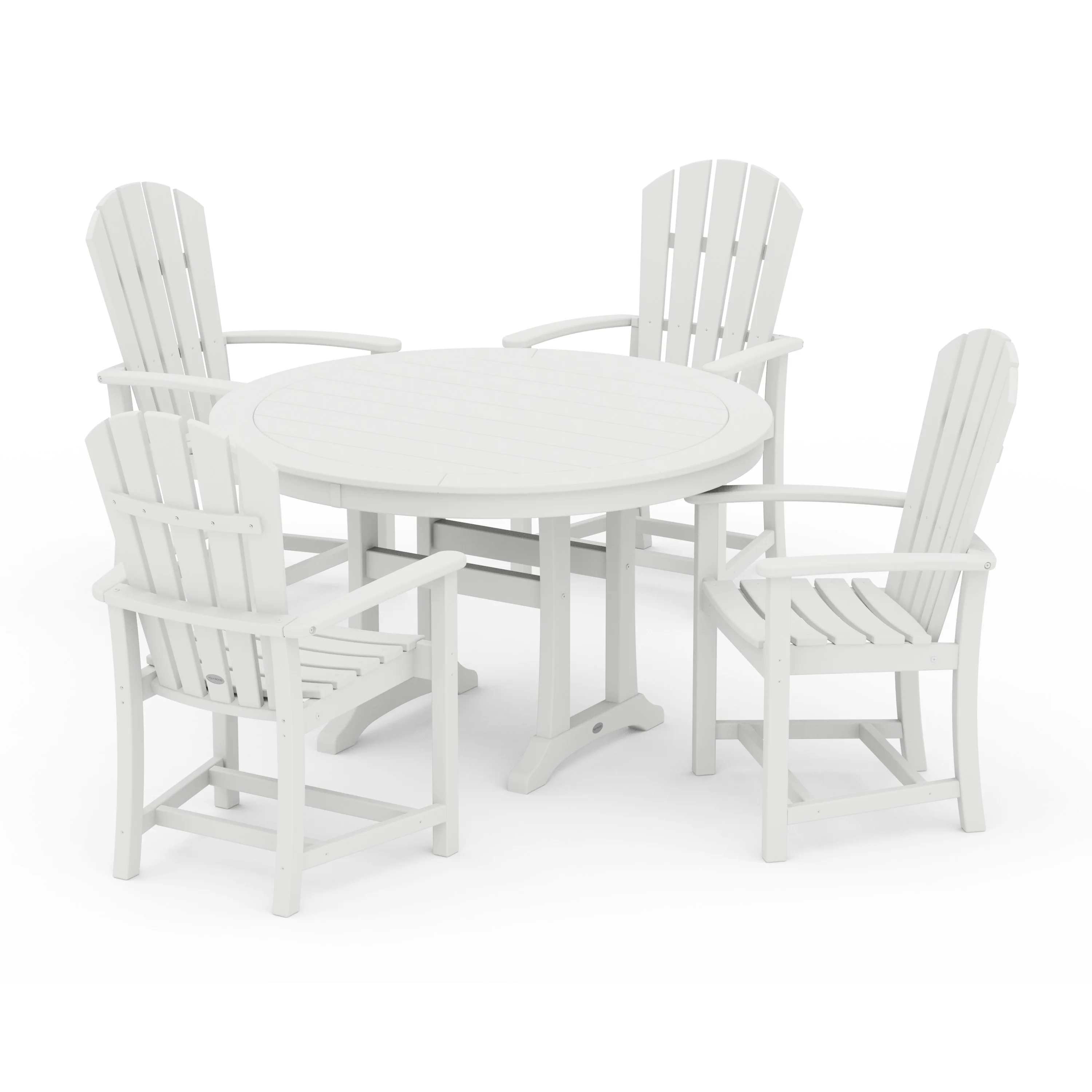 Palm Coast 5-Piece Round Dining Set - Image 9