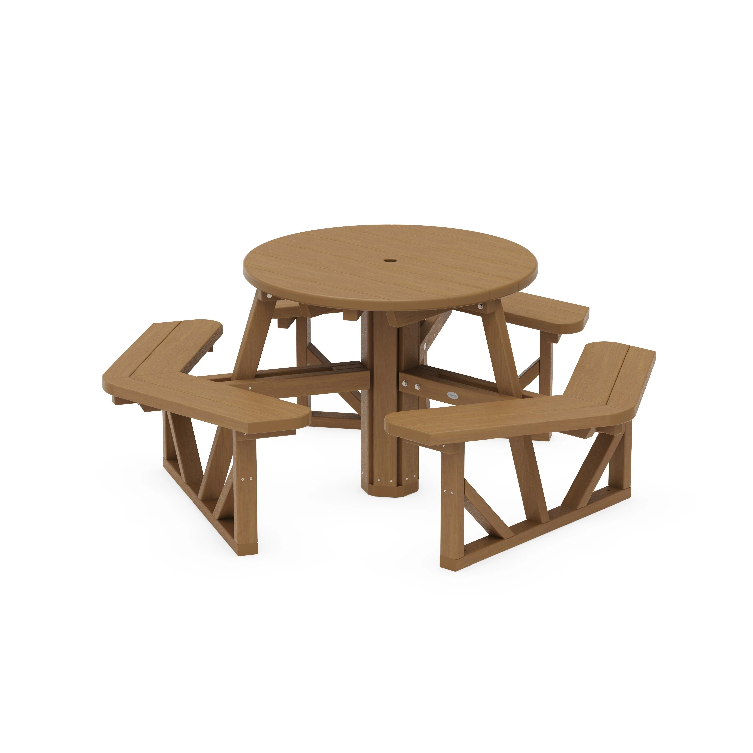 Park 36" Round Picnic Table - Image 15