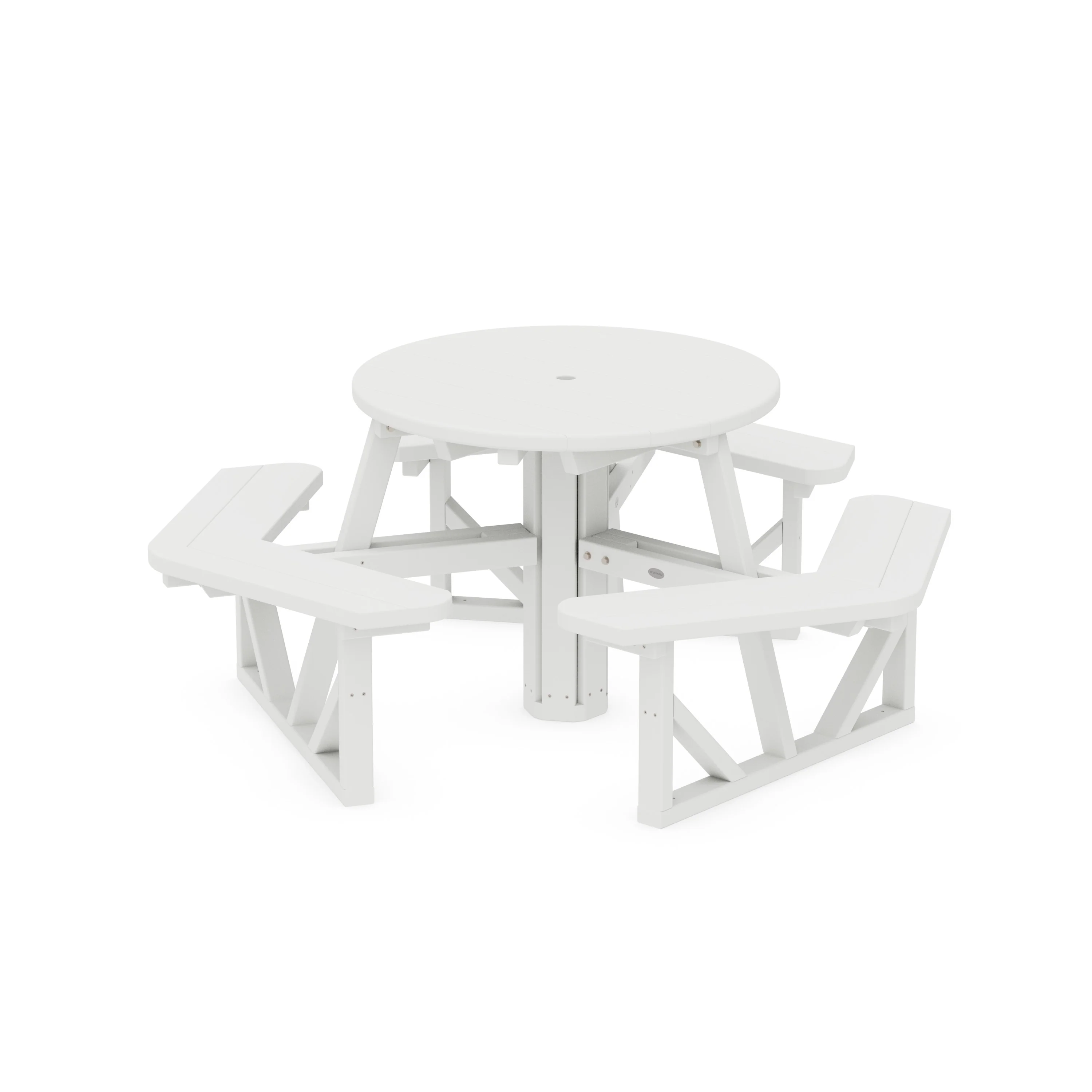 Park 36" Round Picnic Table - Image 9