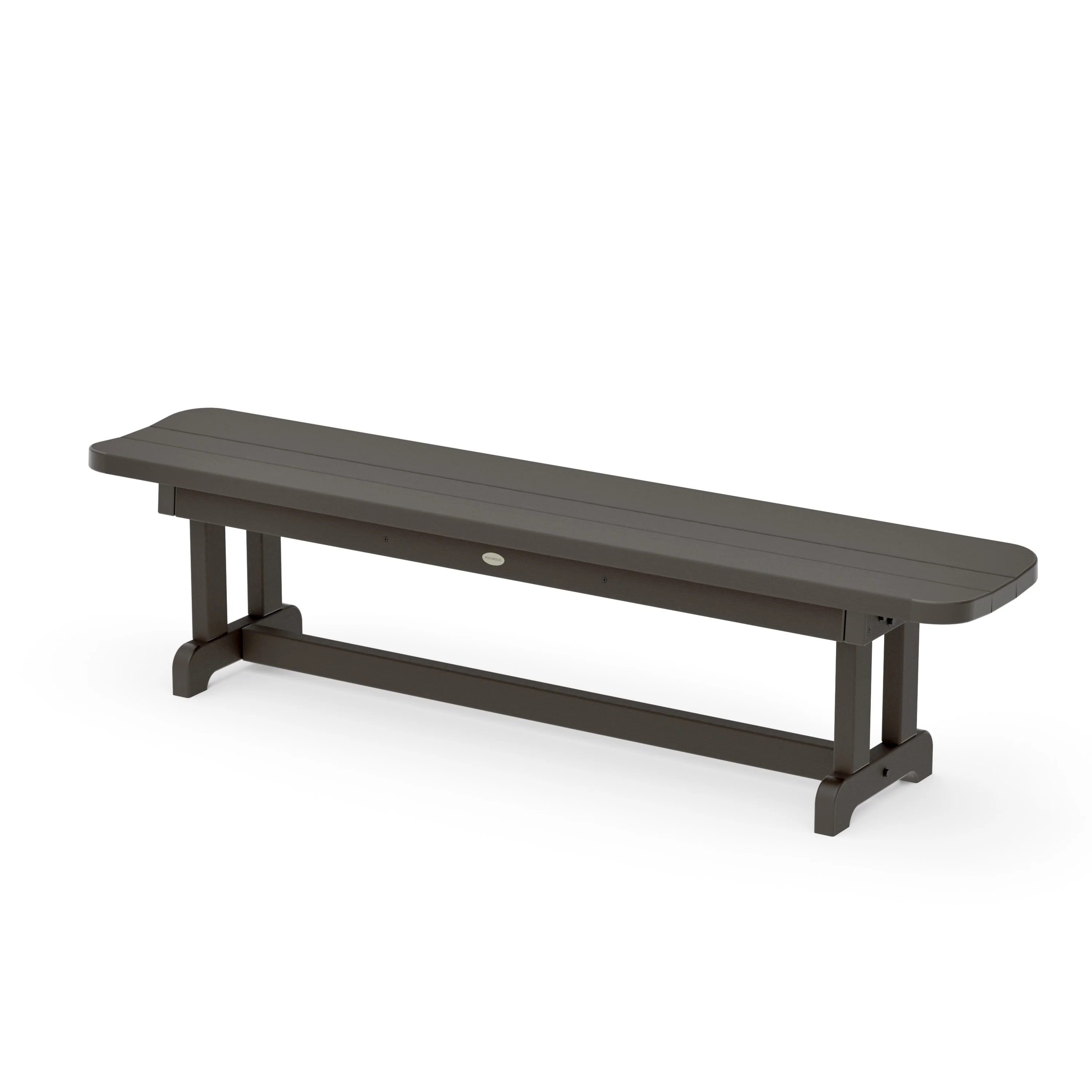 Park 72" Harvester Backless Bench - Image 12