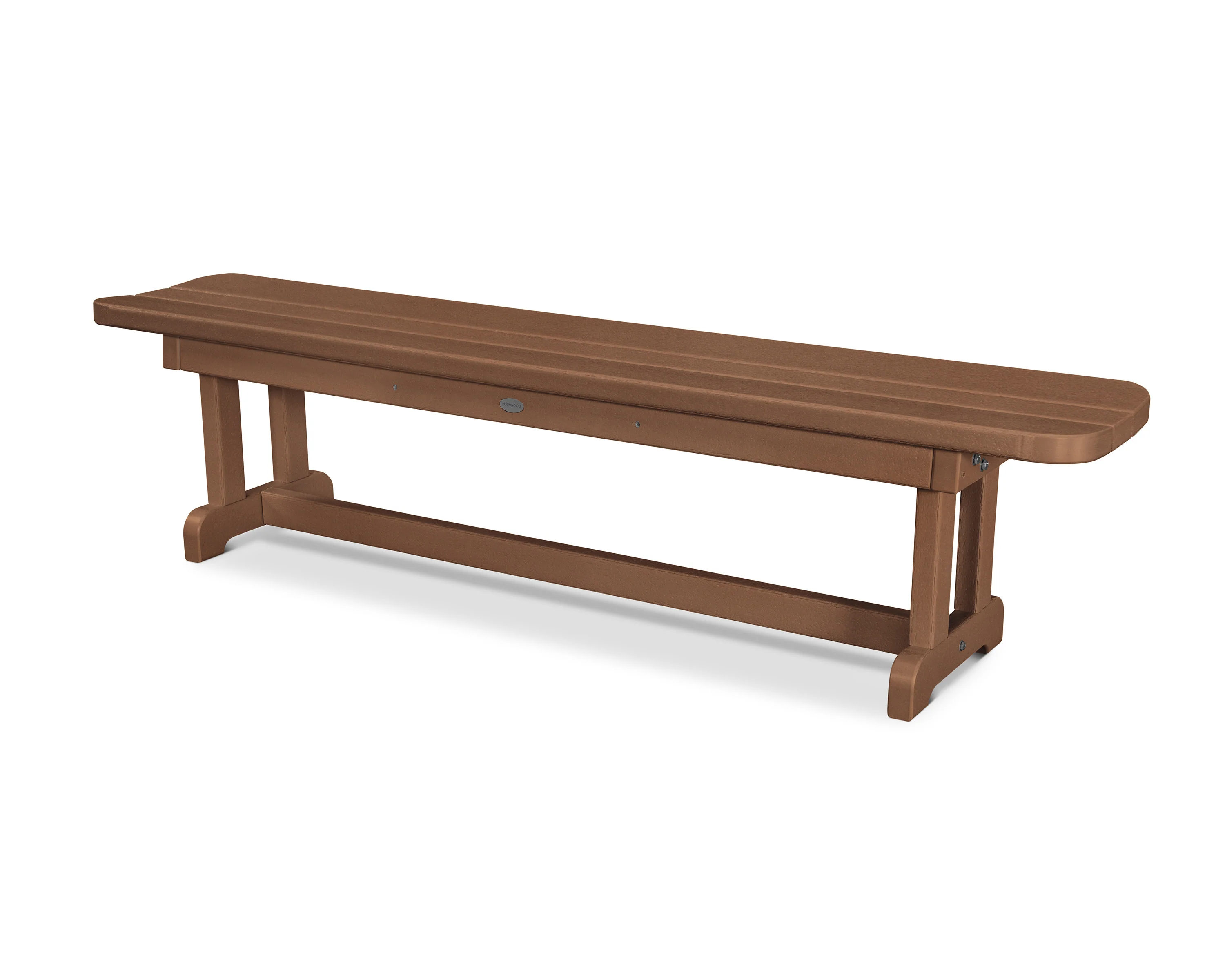 Park 72" Harvester Backless Bench - Image 6