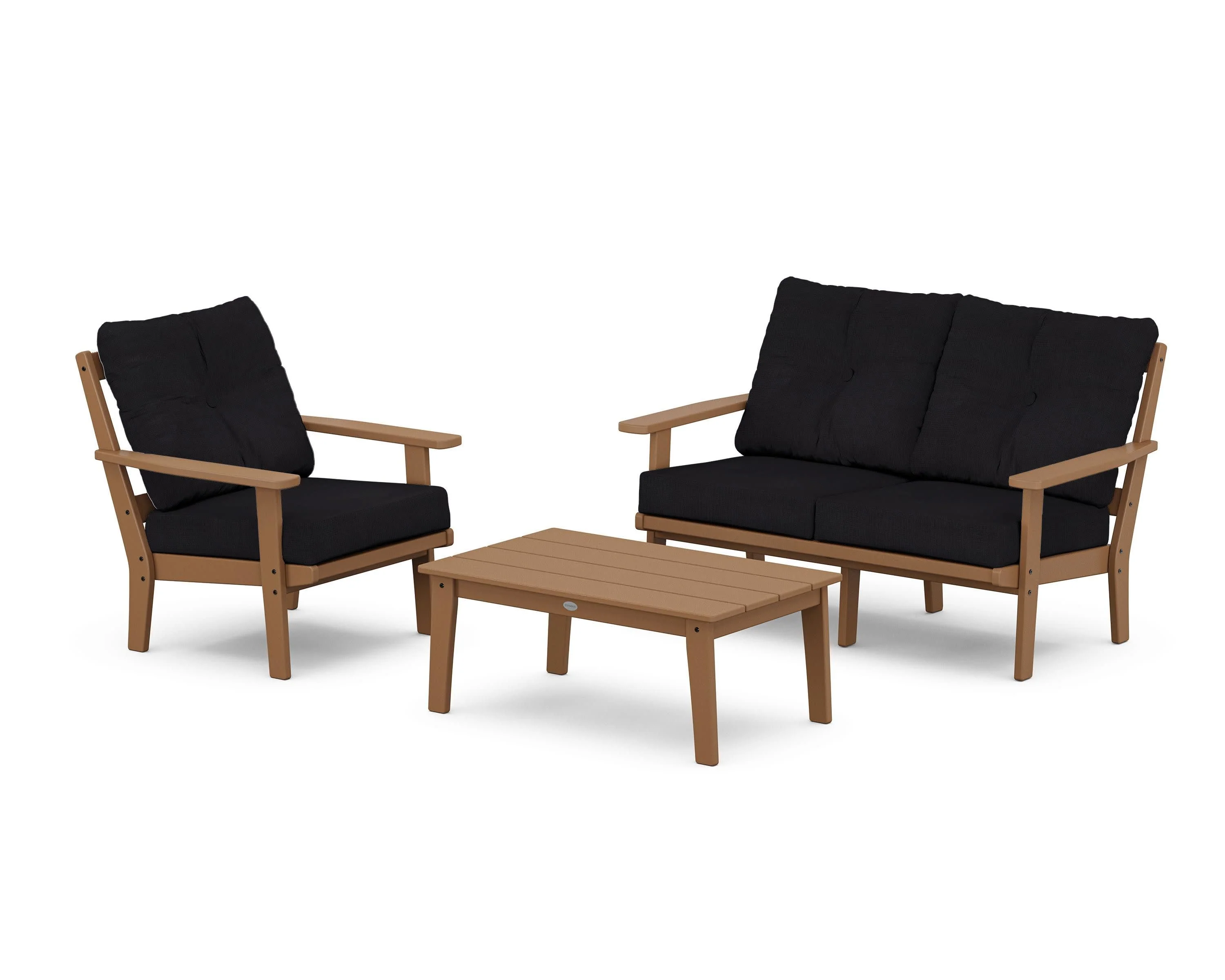 Prairie 3-Piece Deep Seating Set with Loveseat - Image 112