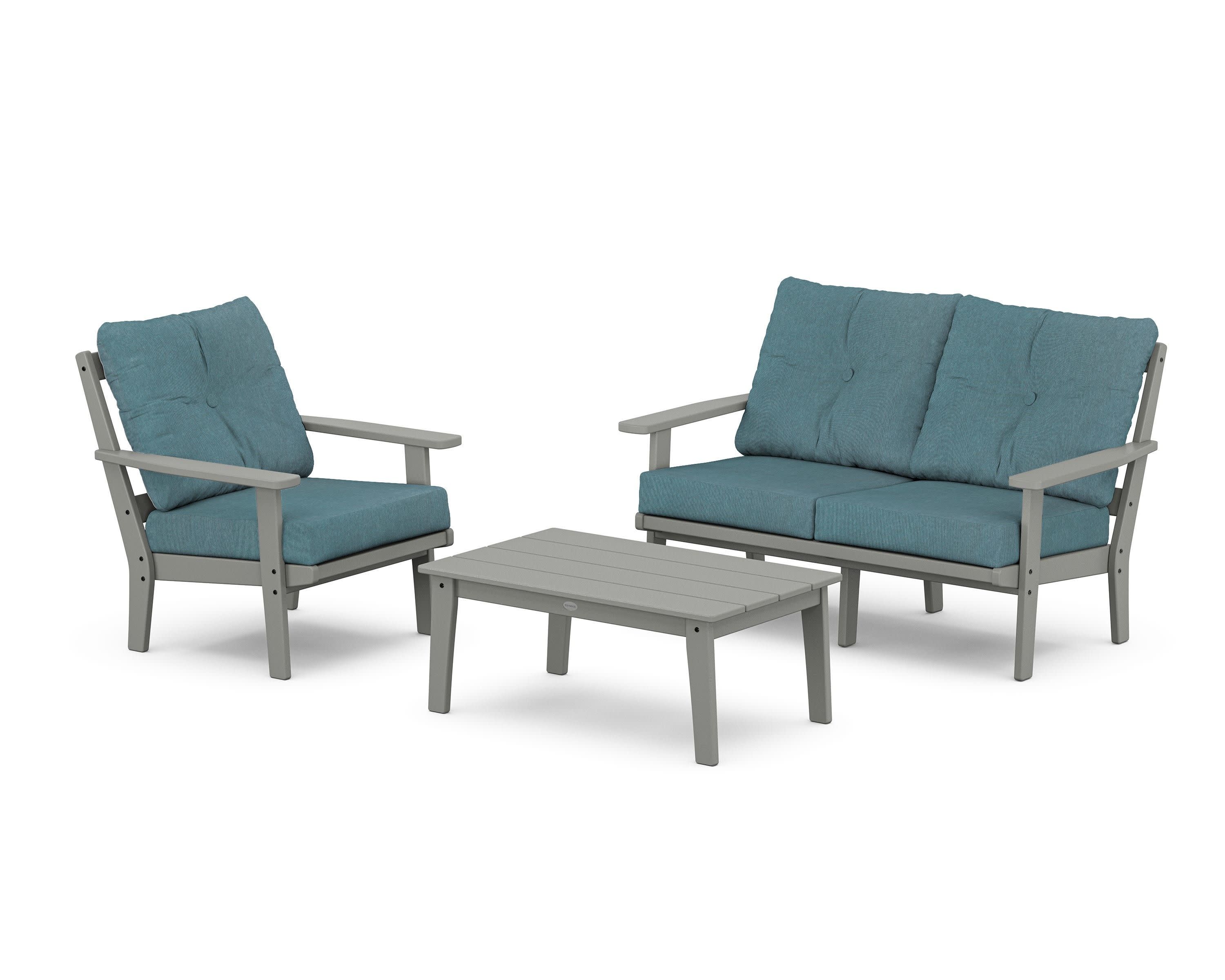 Prairie 3-Piece Deep Seating Set with Loveseat - Image 121