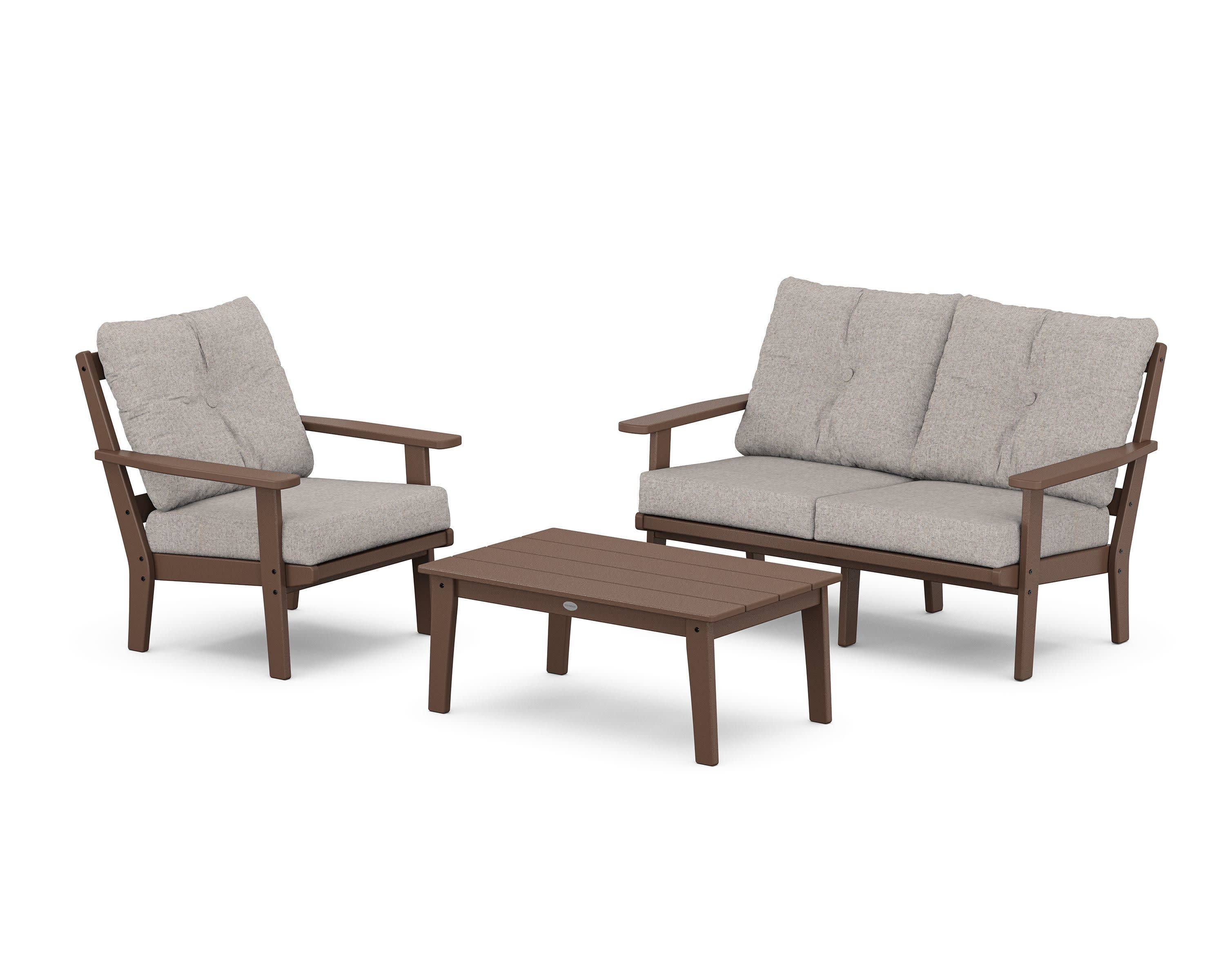 Prairie 3-Piece Deep Seating Set with Loveseat - Image 131