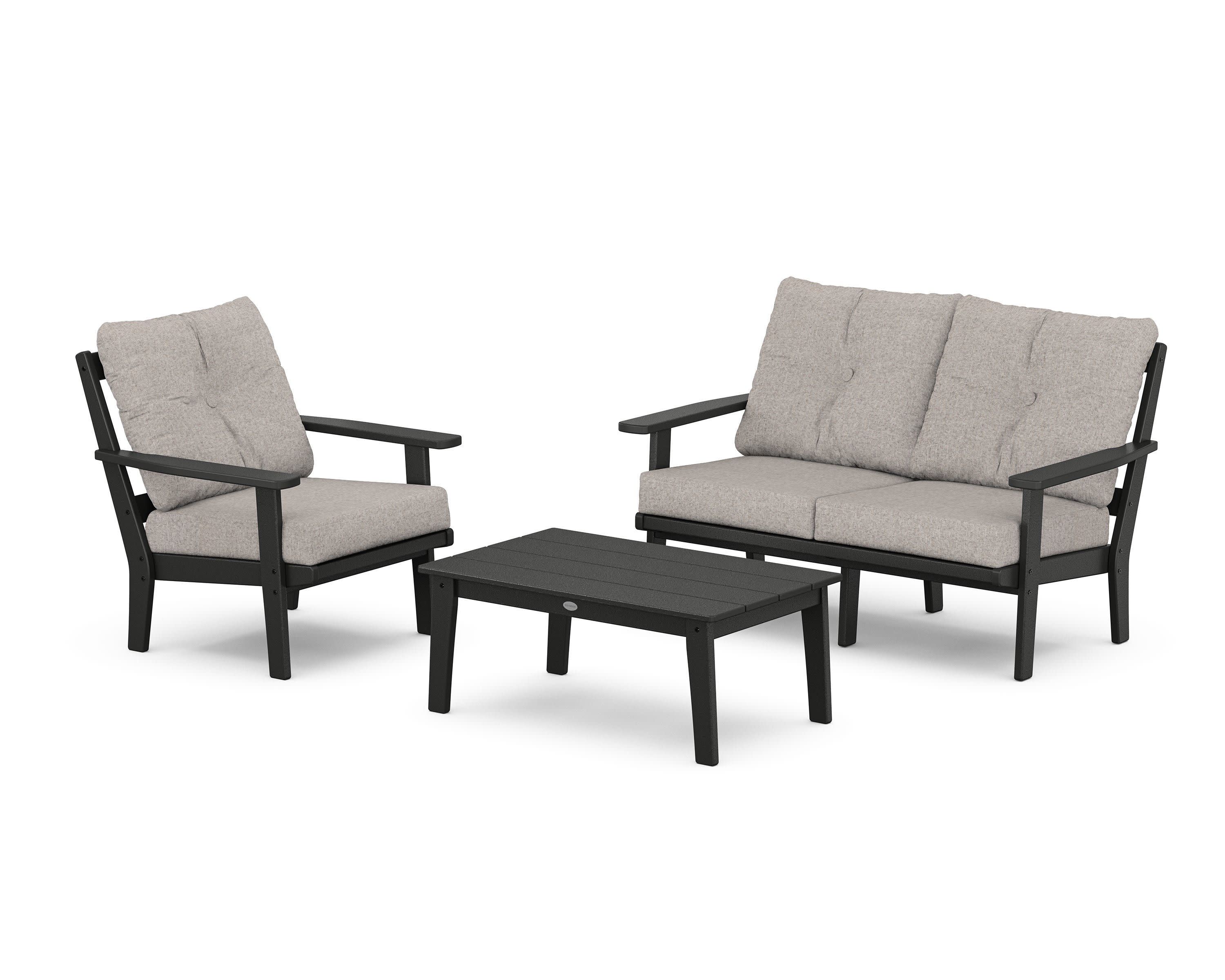 Prairie 3-Piece Deep Seating Set with Loveseat - Image 151