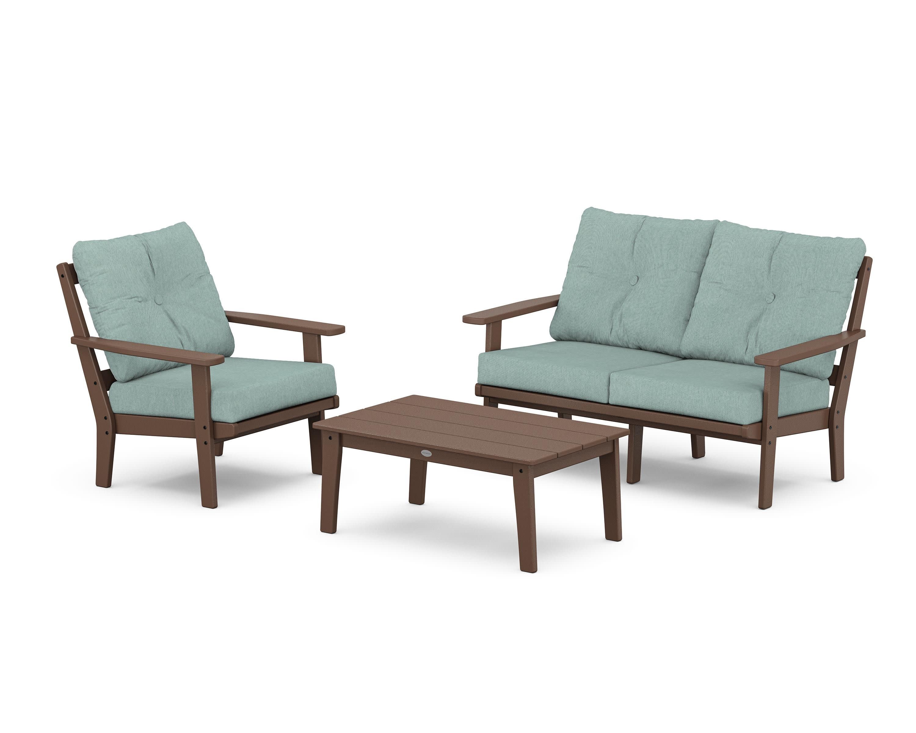Prairie 3-Piece Deep Seating Set with Loveseat - Image 165