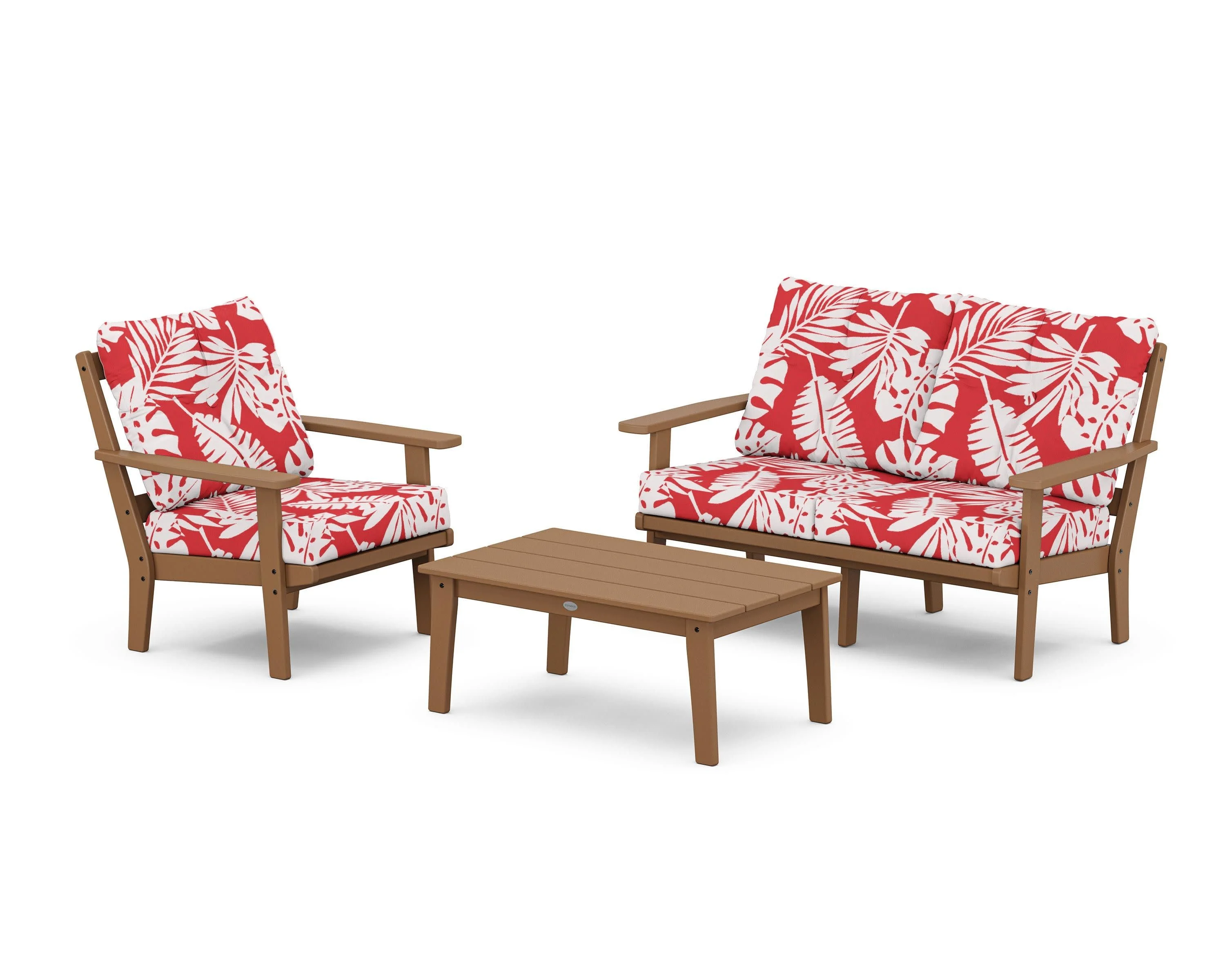 Prairie 3-Piece Deep Seating Set with Loveseat - Image 167