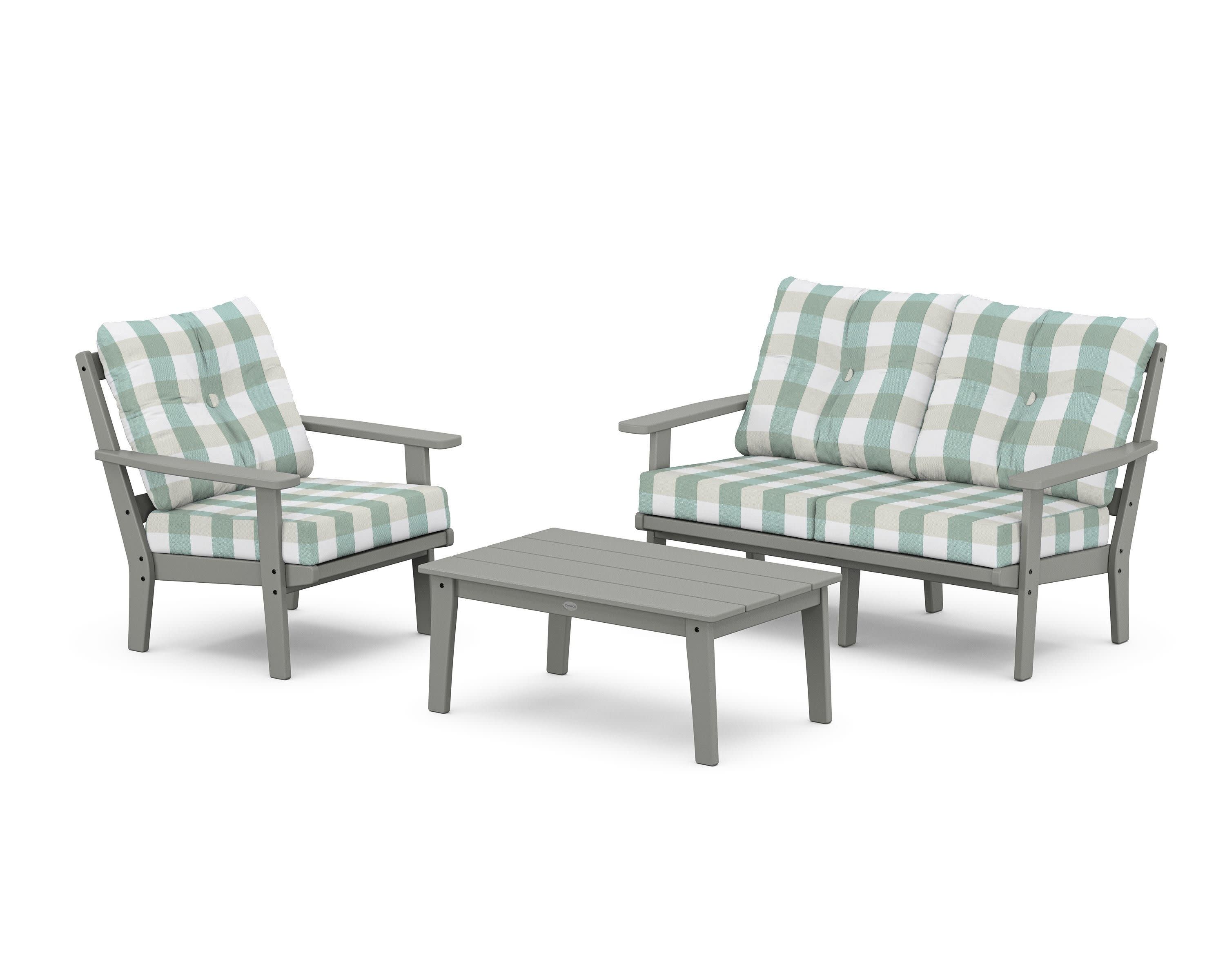 Prairie 3-Piece Deep Seating Set with Loveseat - Image 169