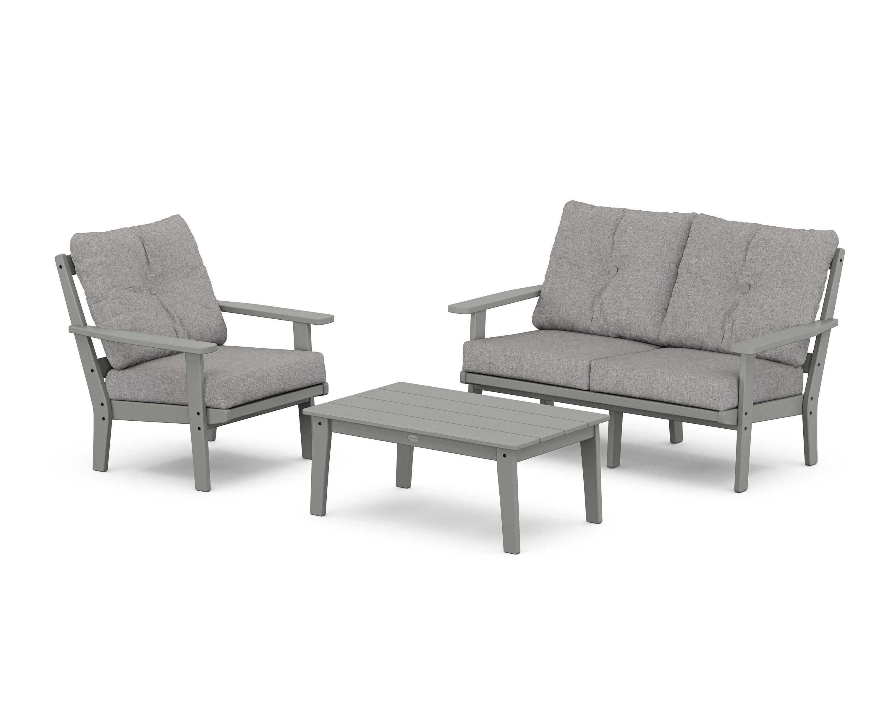 Prairie 3-Piece Deep Seating Set with Loveseat - Image 211