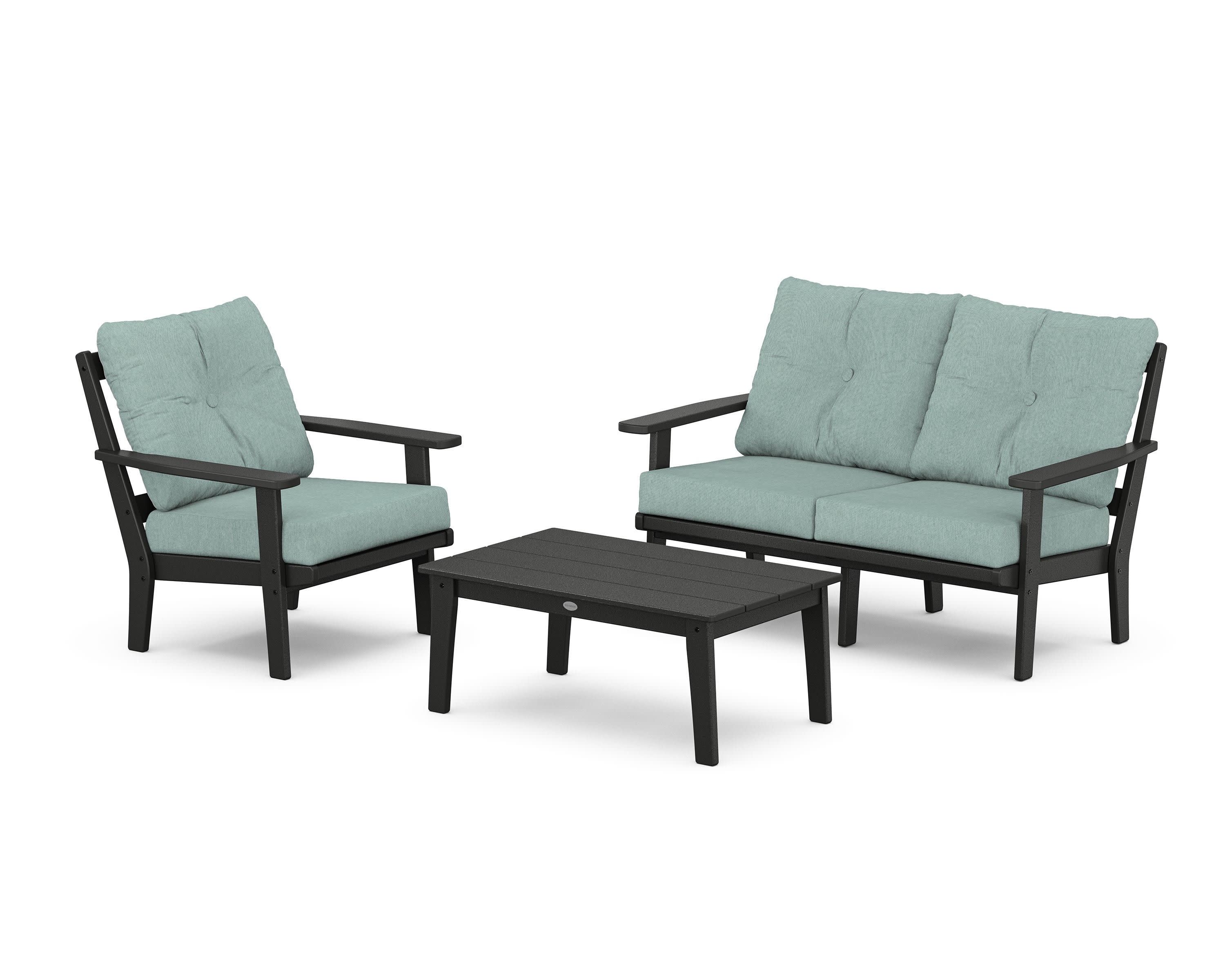 Prairie 3-Piece Deep Seating Set with Loveseat - Image 22