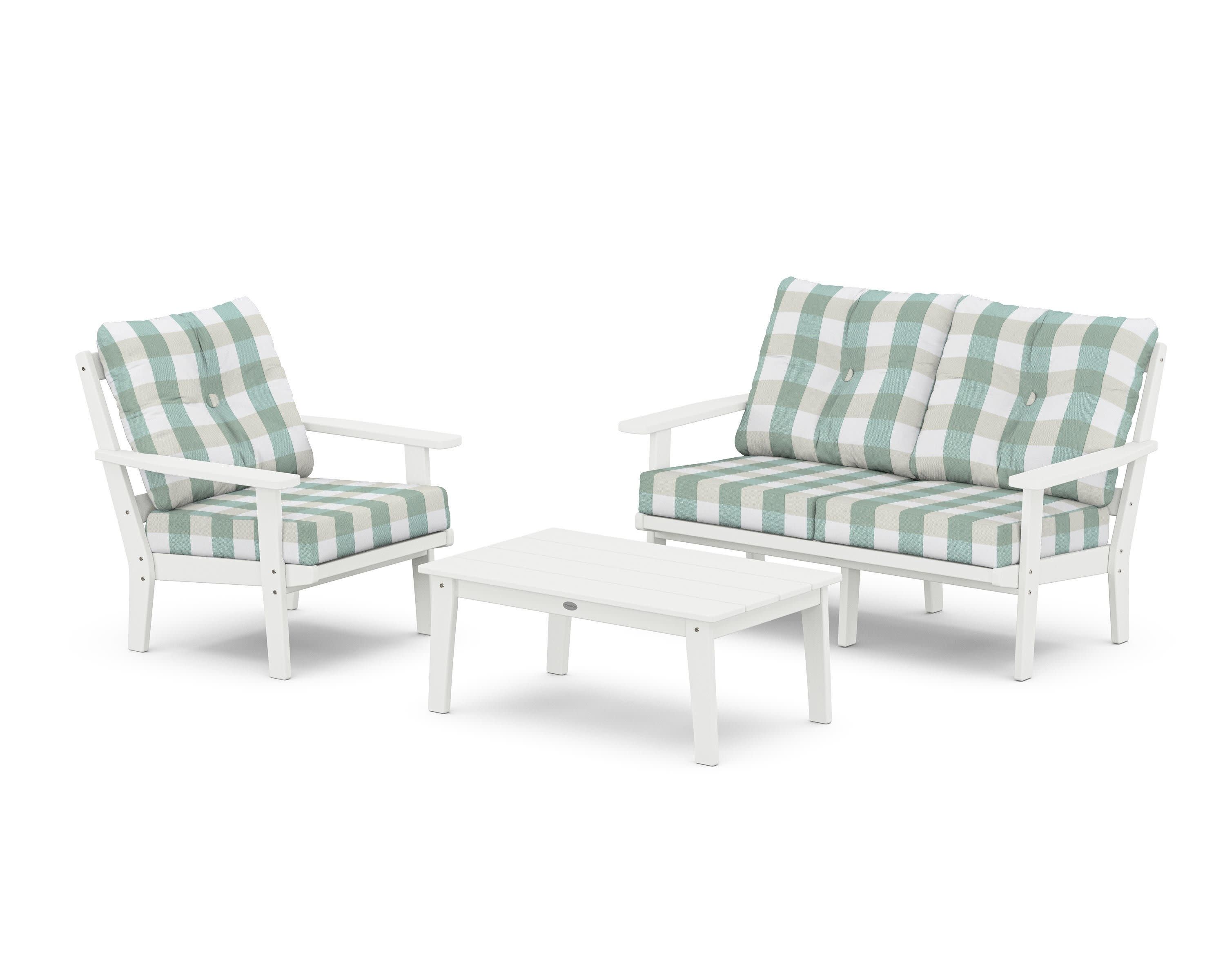 Prairie 3-Piece Deep Seating Set with Loveseat - Image 23