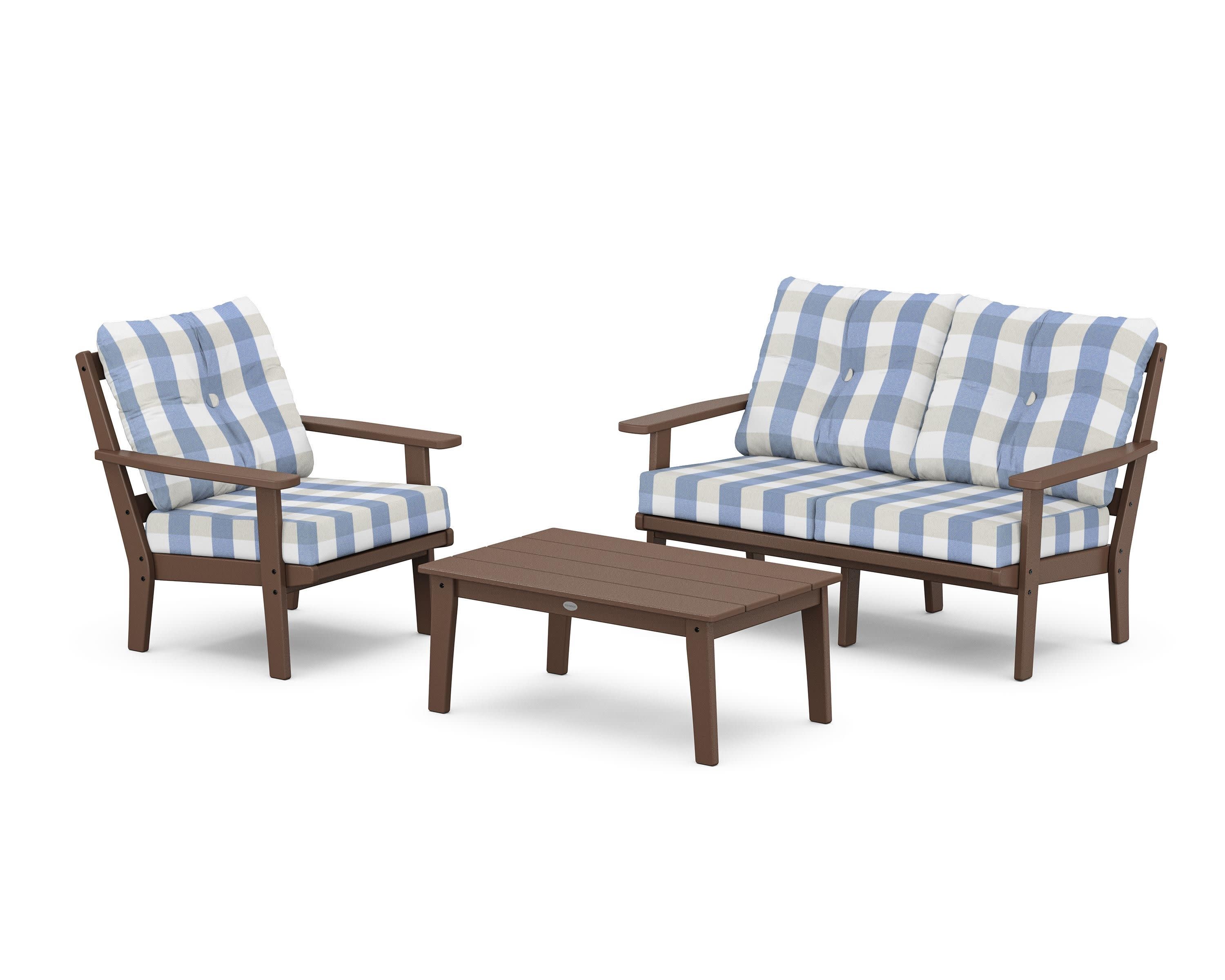 Prairie 3-Piece Deep Seating Set with Loveseat - Image 27