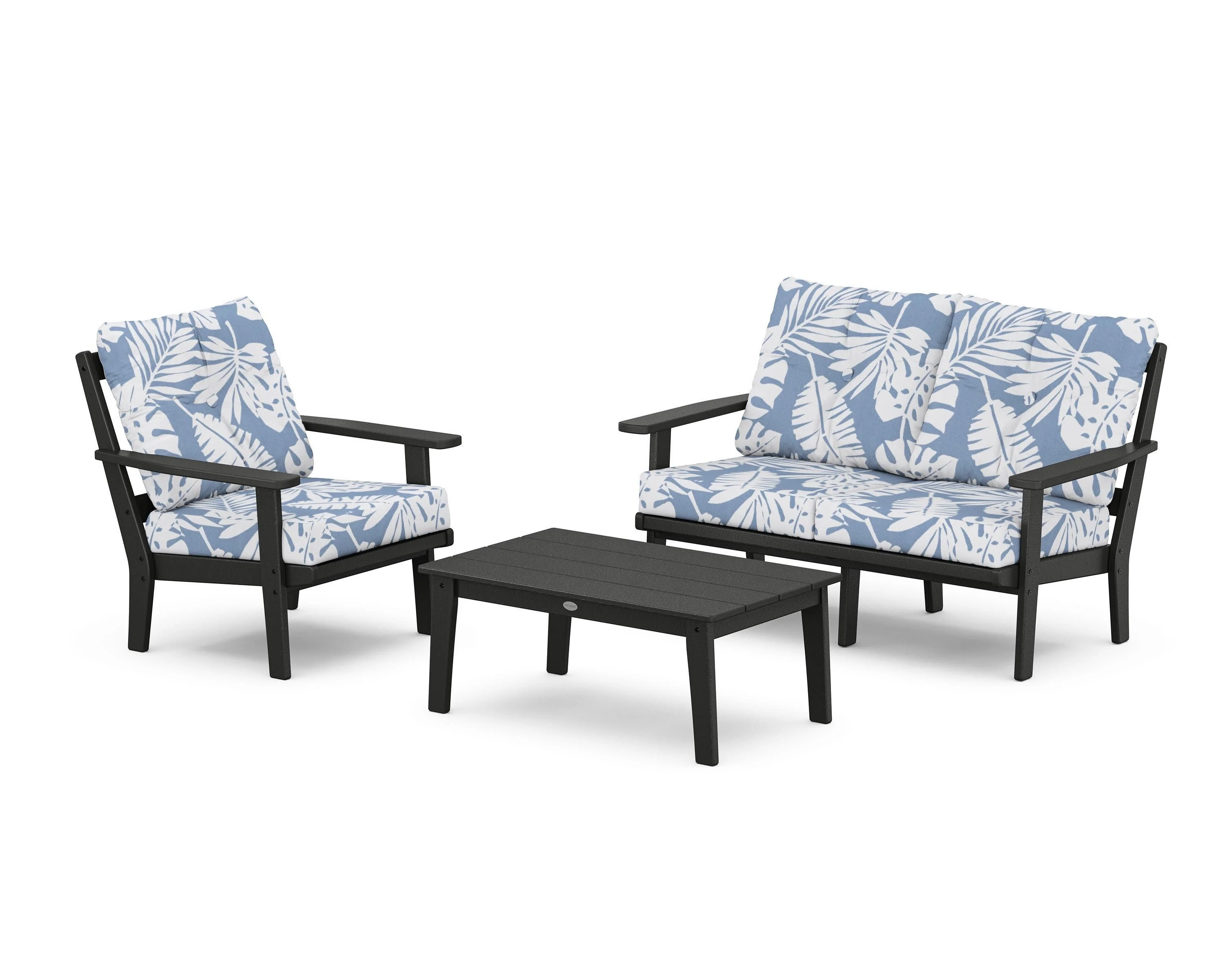 Prairie 3-Piece Deep Seating Set with Loveseat - Image 49