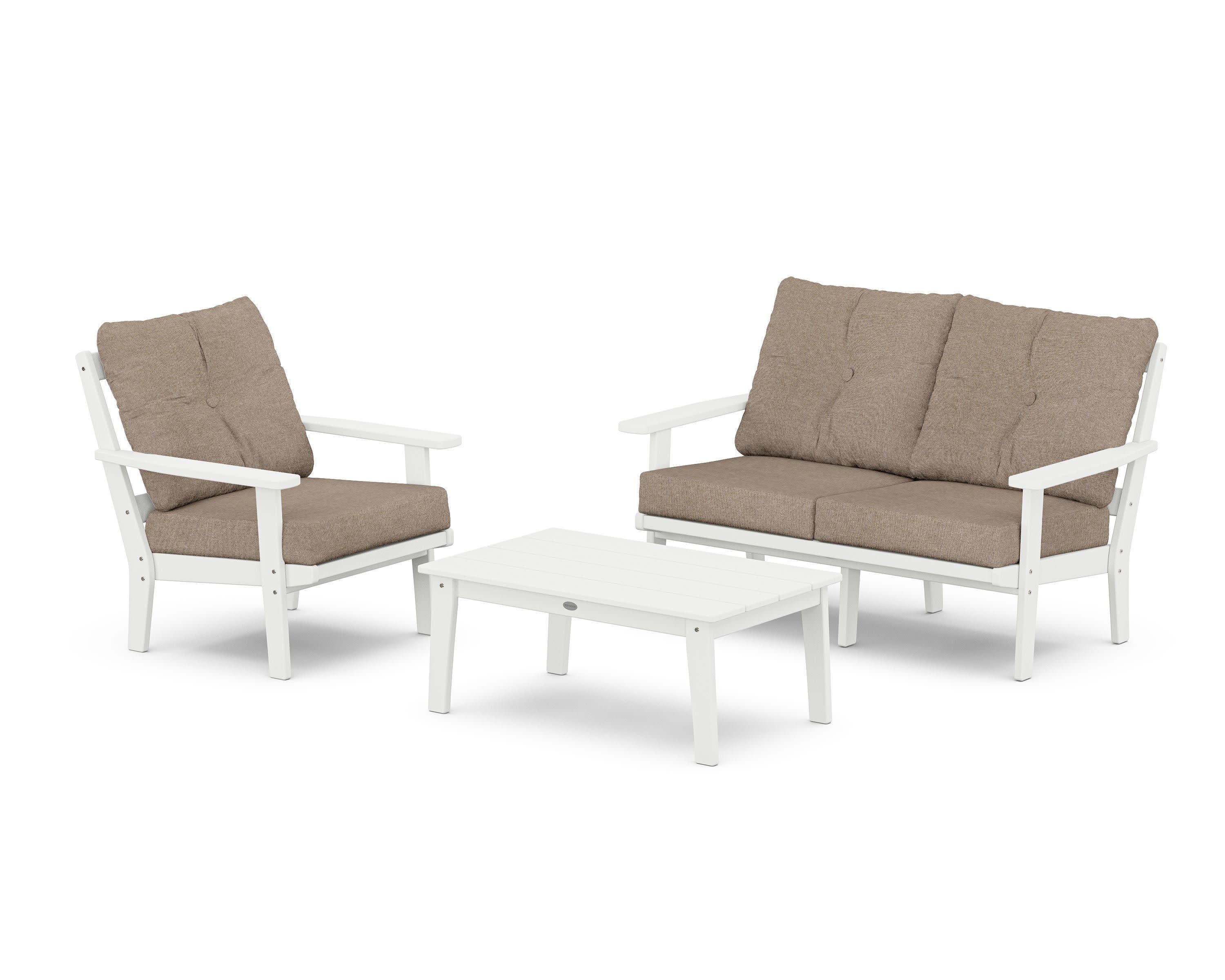 Prairie 3-Piece Deep Seating Set with Loveseat - Image 52