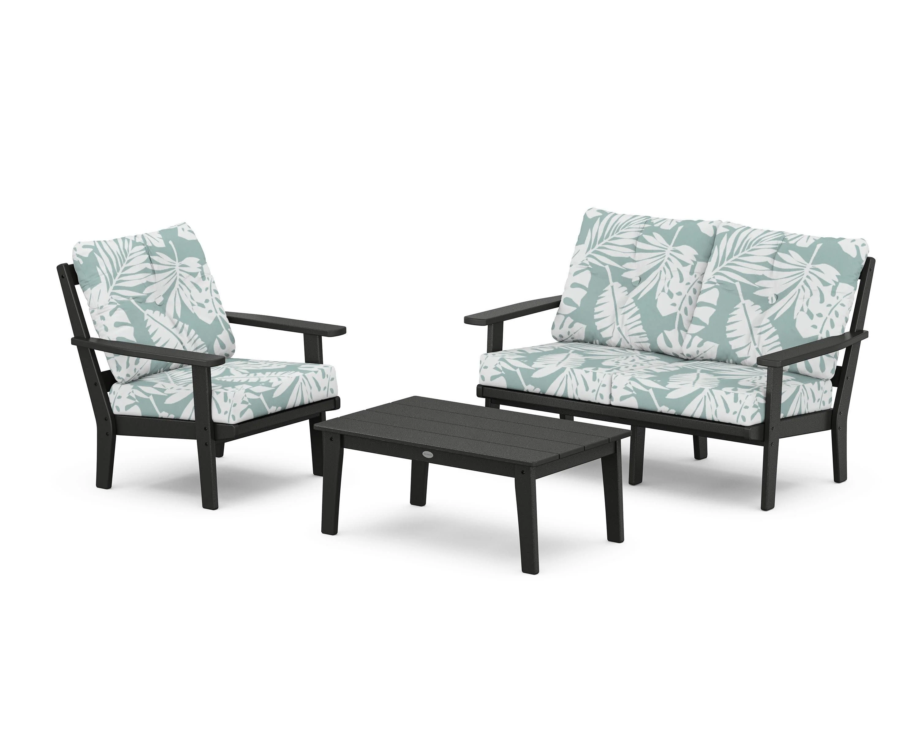 Prairie 3-Piece Deep Seating Set with Loveseat - Image 58