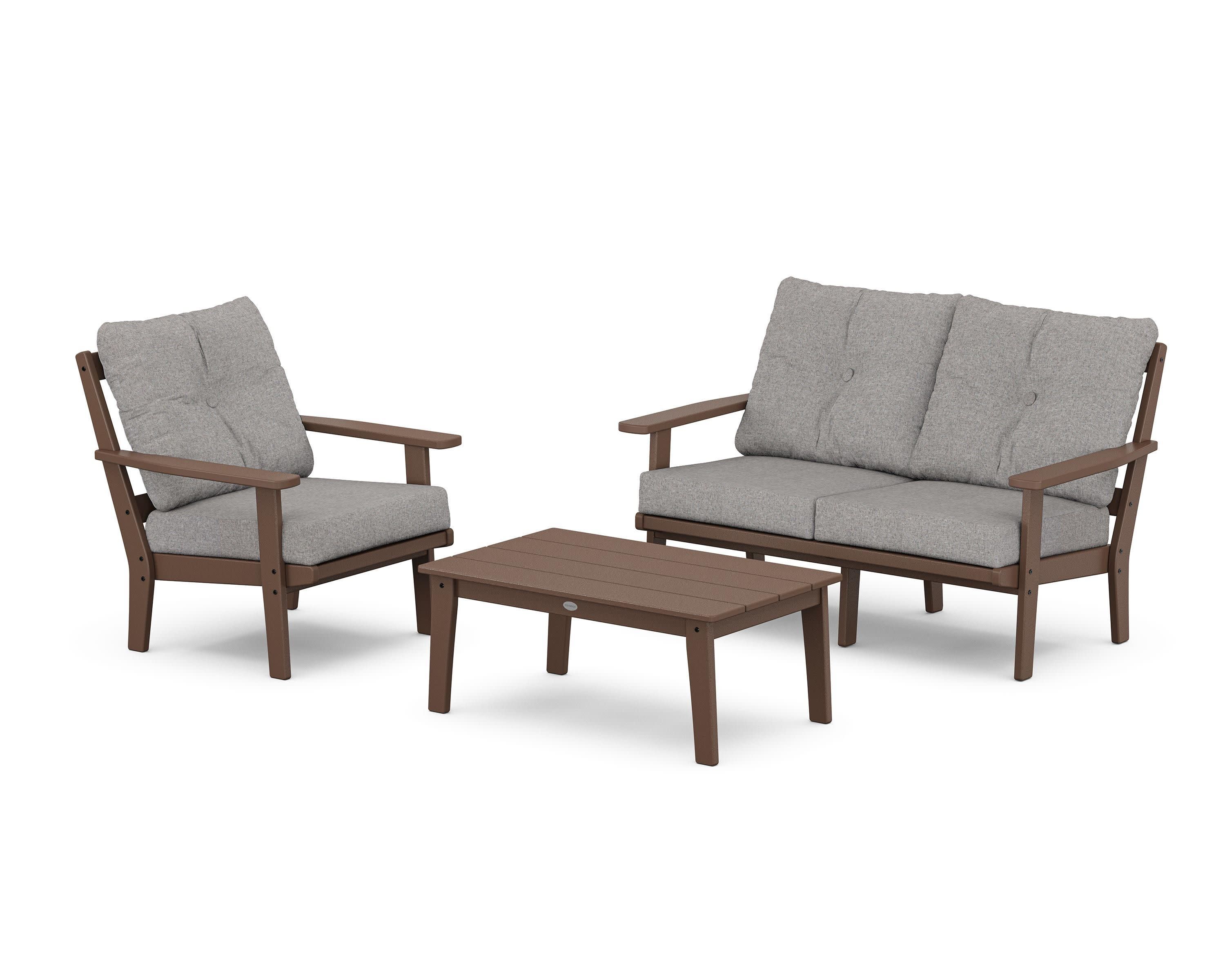 Prairie 3-Piece Deep Seating Set with Loveseat - Image 63
