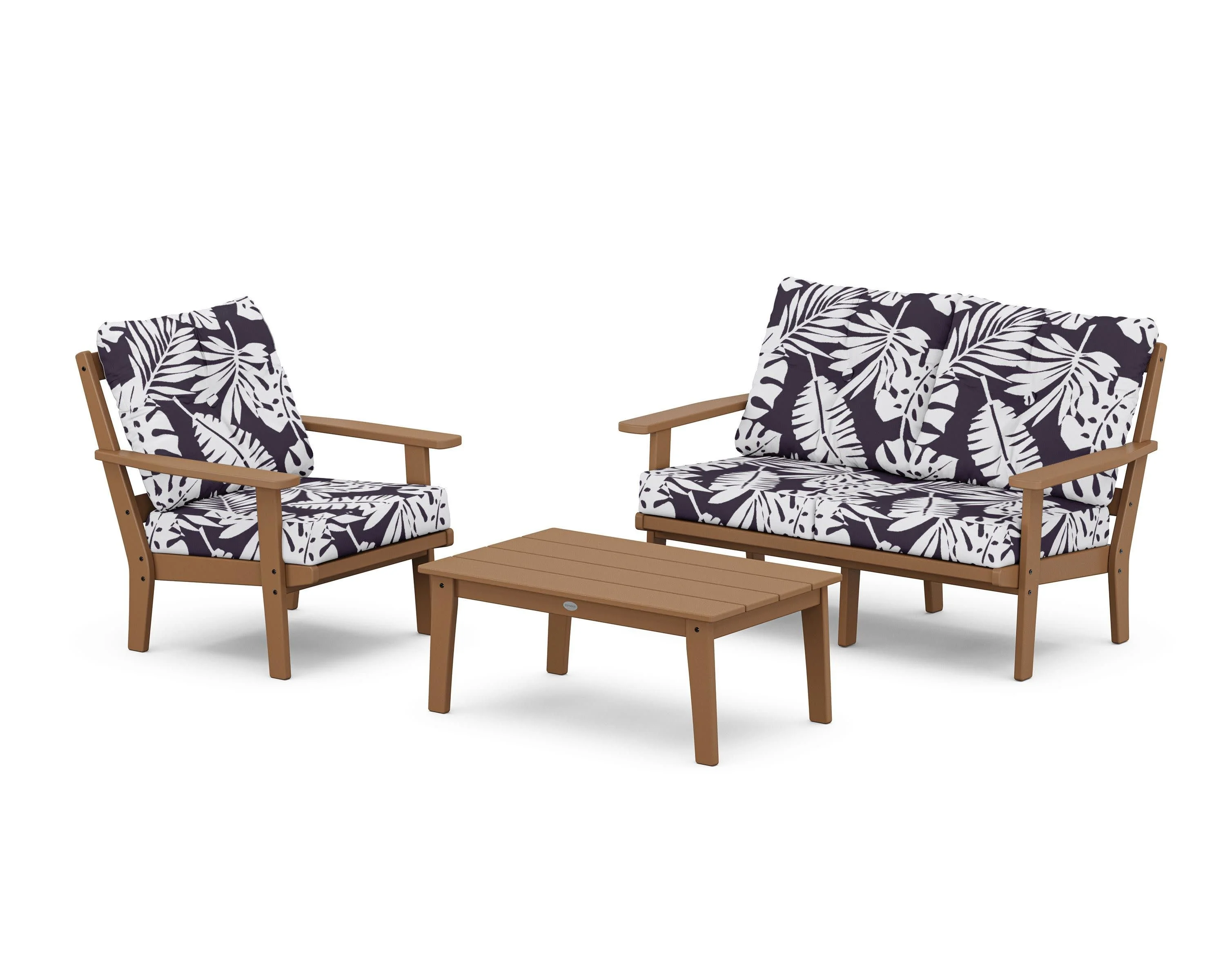 Prairie 3-Piece Deep Seating Set with Loveseat - Image 7